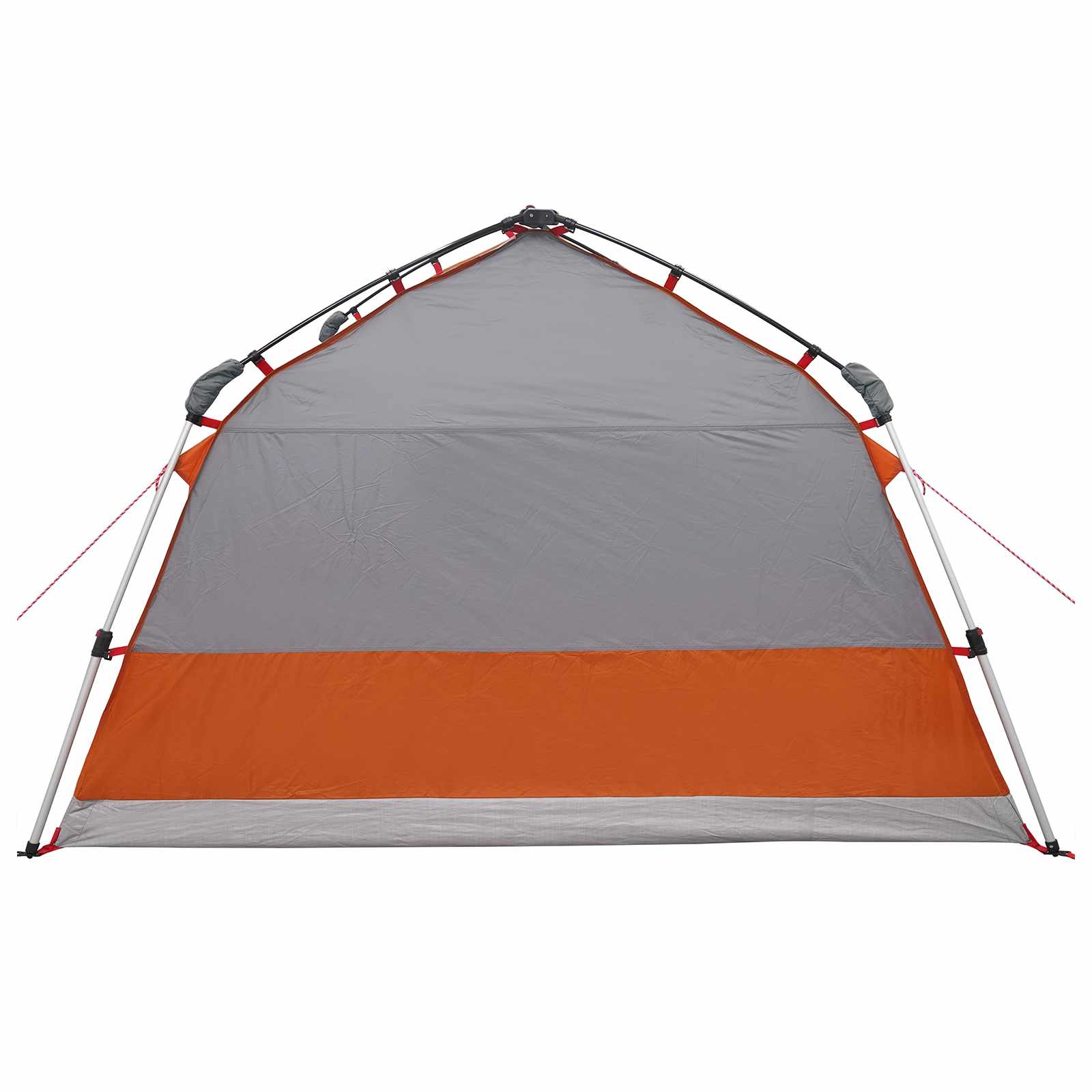 Instant Tent Water-resistant 4-persoons Grijs en Oranje is nu te koop bij PeponiXL, paradijselijk wonen!