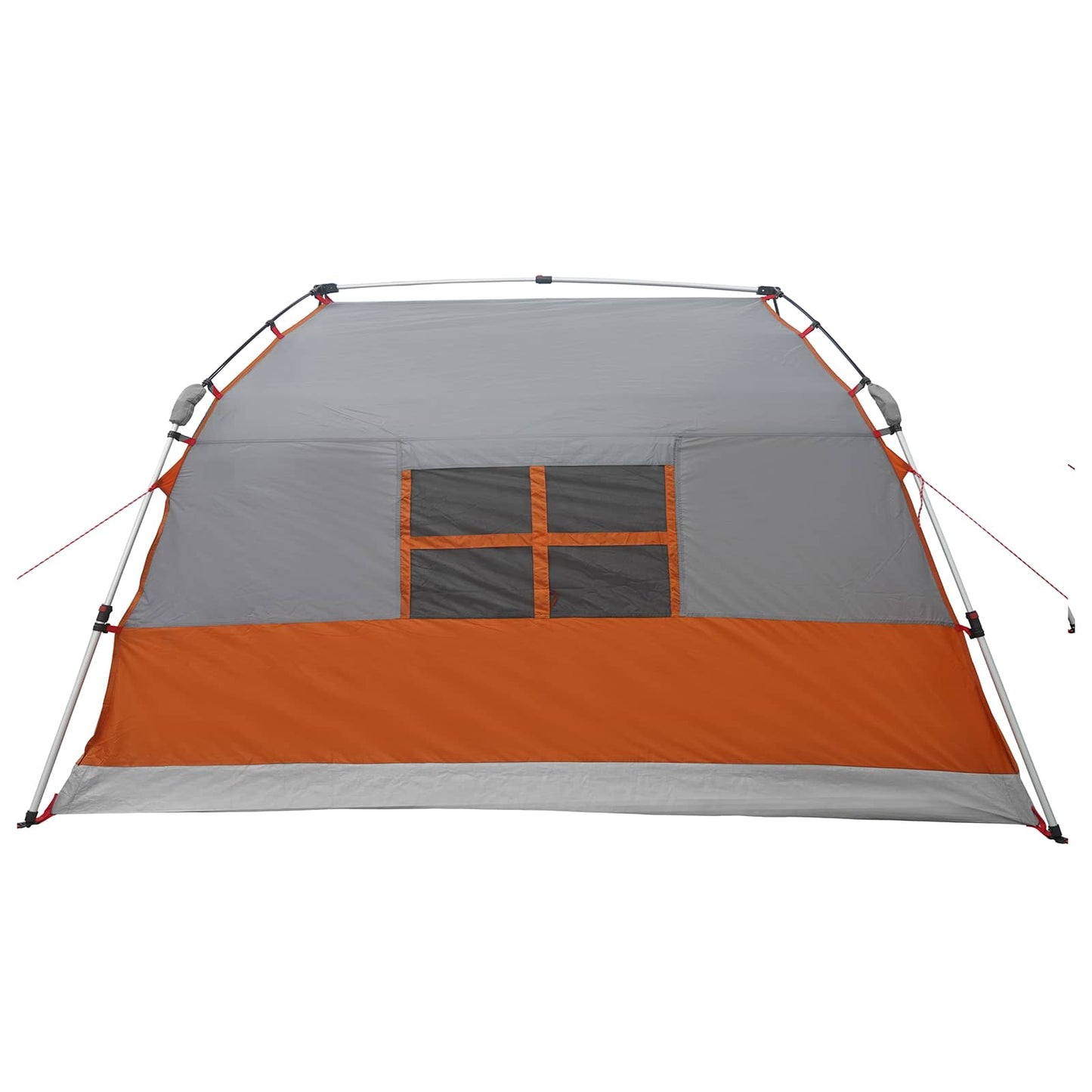 Instant Tent Water-resistant 4-persoons Grijs en Oranje is nu te koop bij PeponiXL, paradijselijk wonen!
