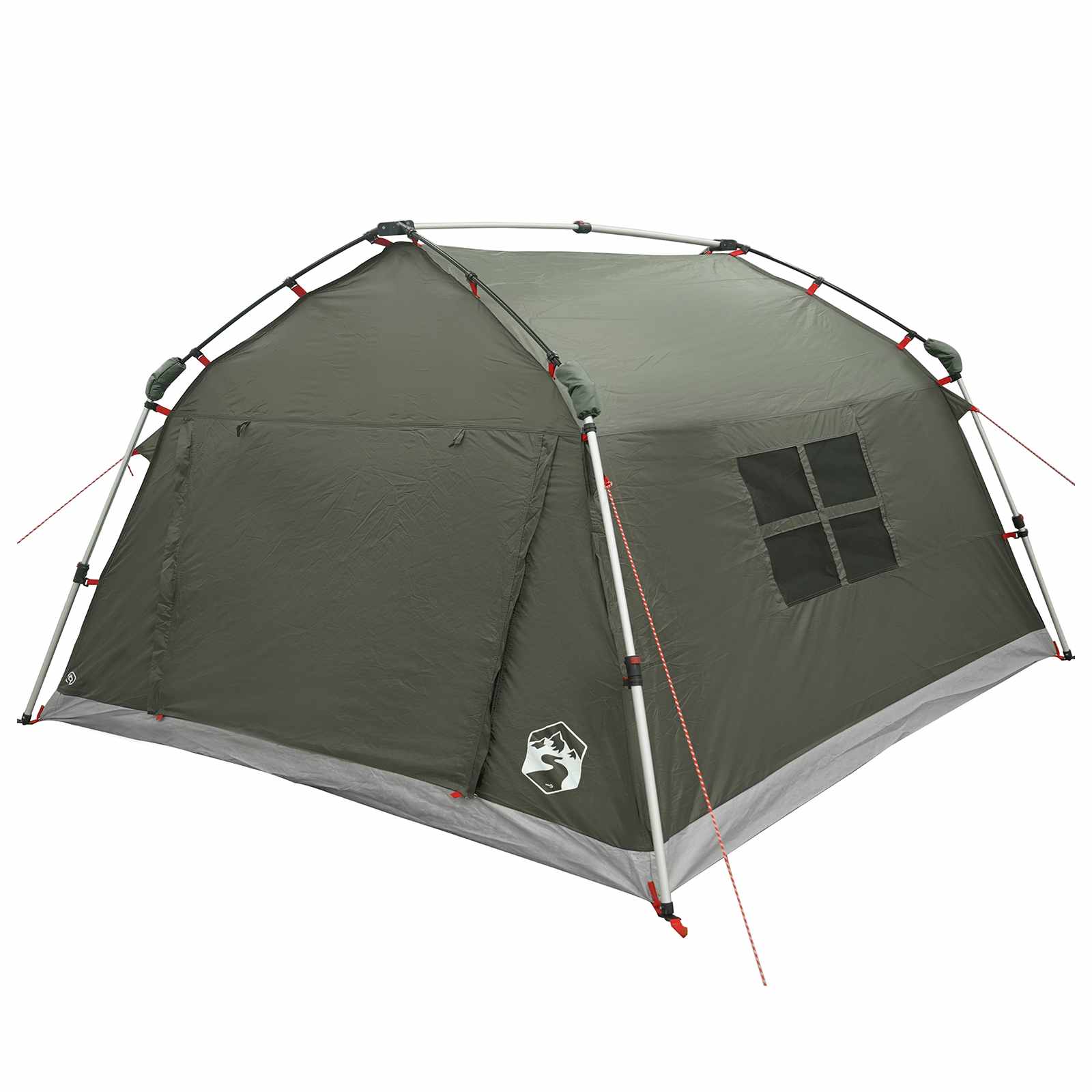 Instant Tent Water-resistant 4-persoons Legergroen is nu te koop bij PeponiXL, paradijselijk wonen!