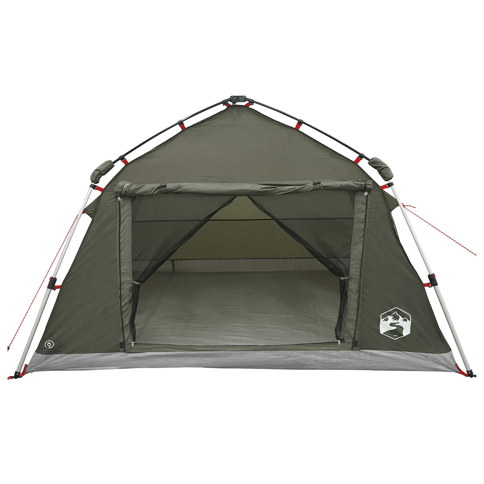 Instant Tent Water-resistant 4-persoons Legergroen is nu te koop bij PeponiXL, paradijselijk wonen!