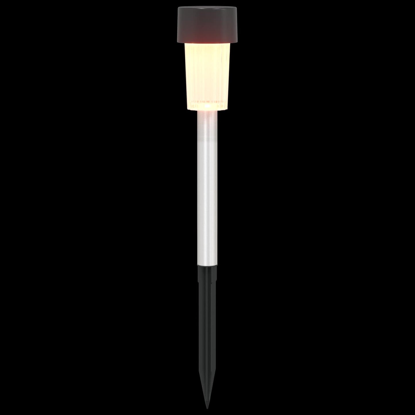 Buitenzonne-lampen met grondpin 12 pcs Warmwit 29,5 cm