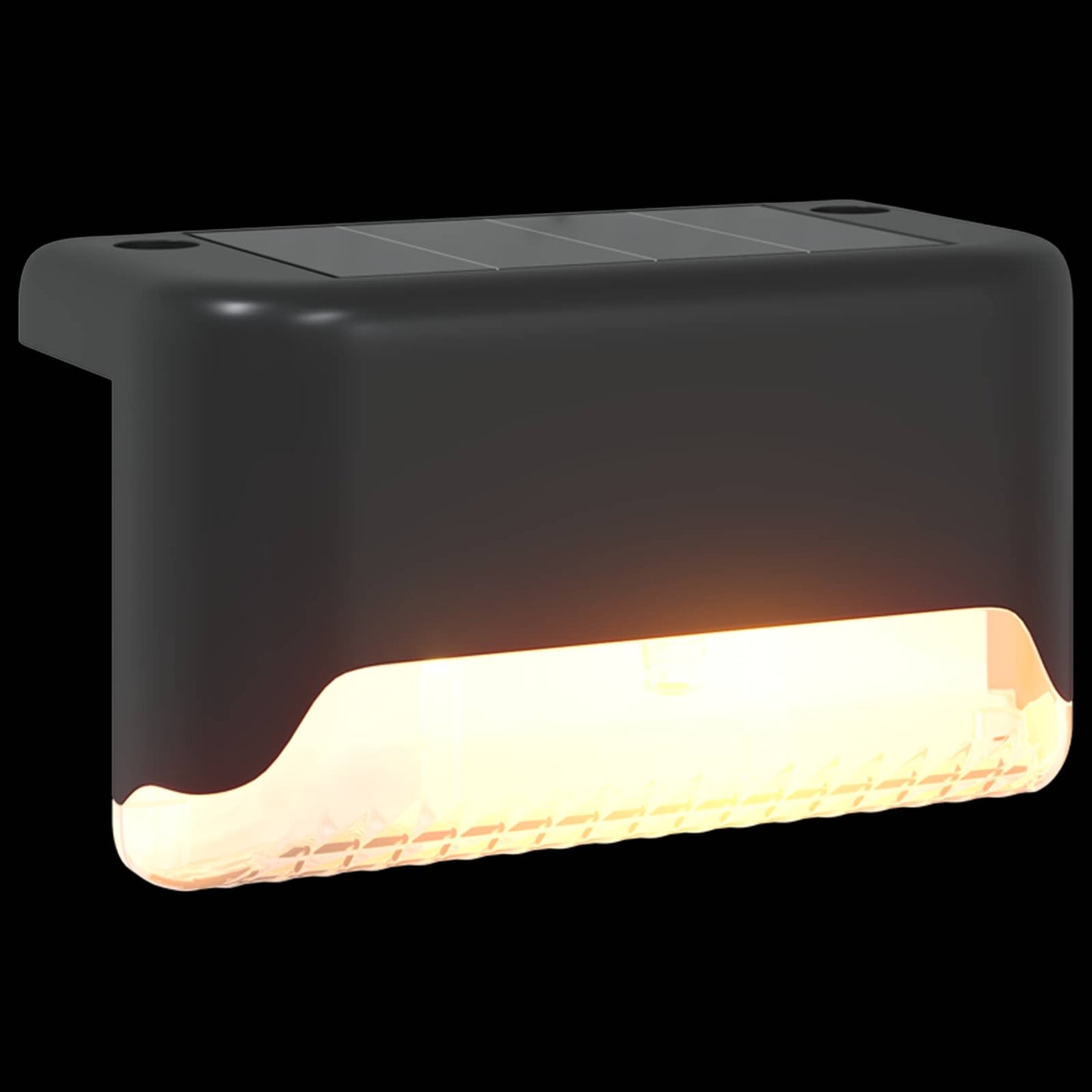 Buitenzonne-lampen met grondpin 8 pcs Warmwit 4,5 cm ABS en PS