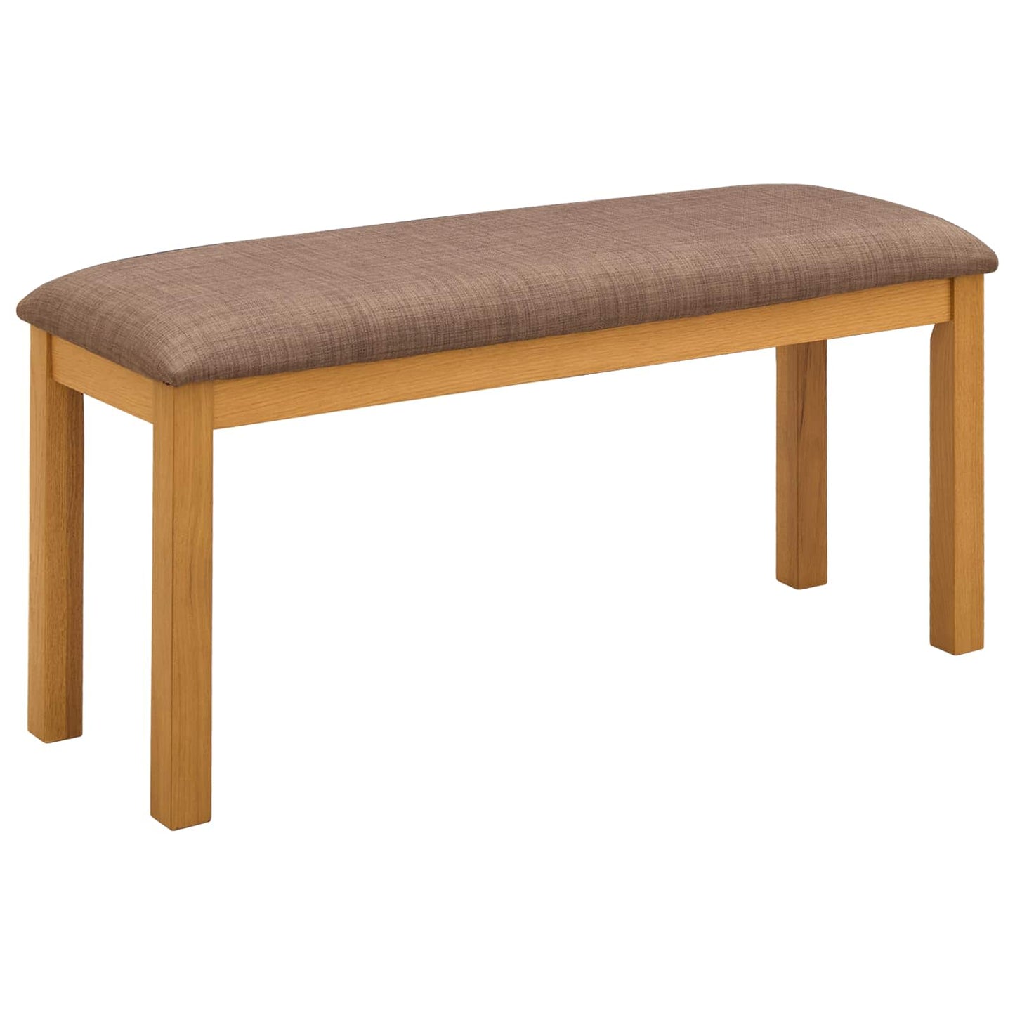Eetbank 95 x 32 x 45 cm Massief Eikenhout Grijs is nu te koop bij PeponiXL, paradijselijk wonen!