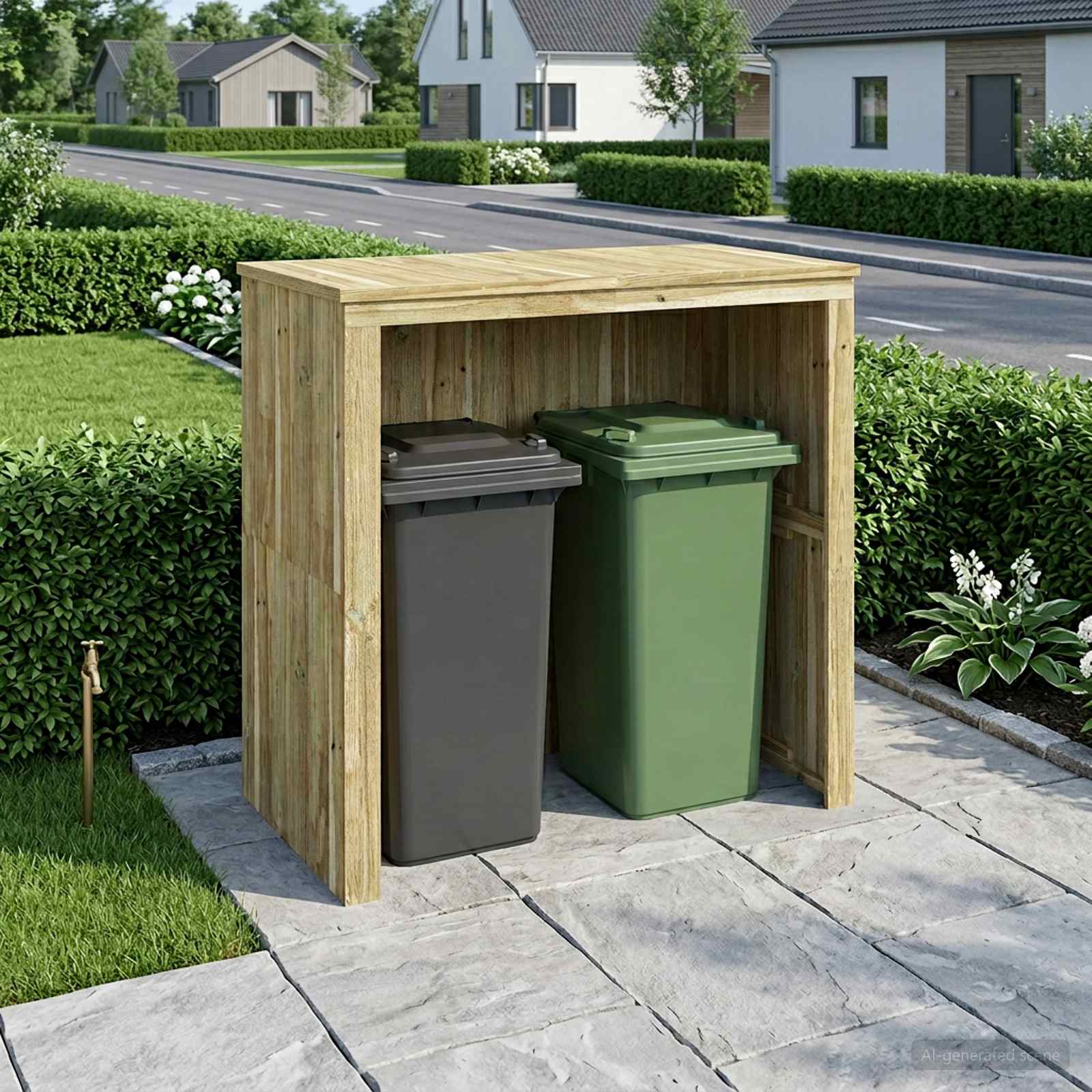 Containerombouw Geïmpregneerd grenenhout is nu te koop bij PeponiXL, paradijselijk wonen!