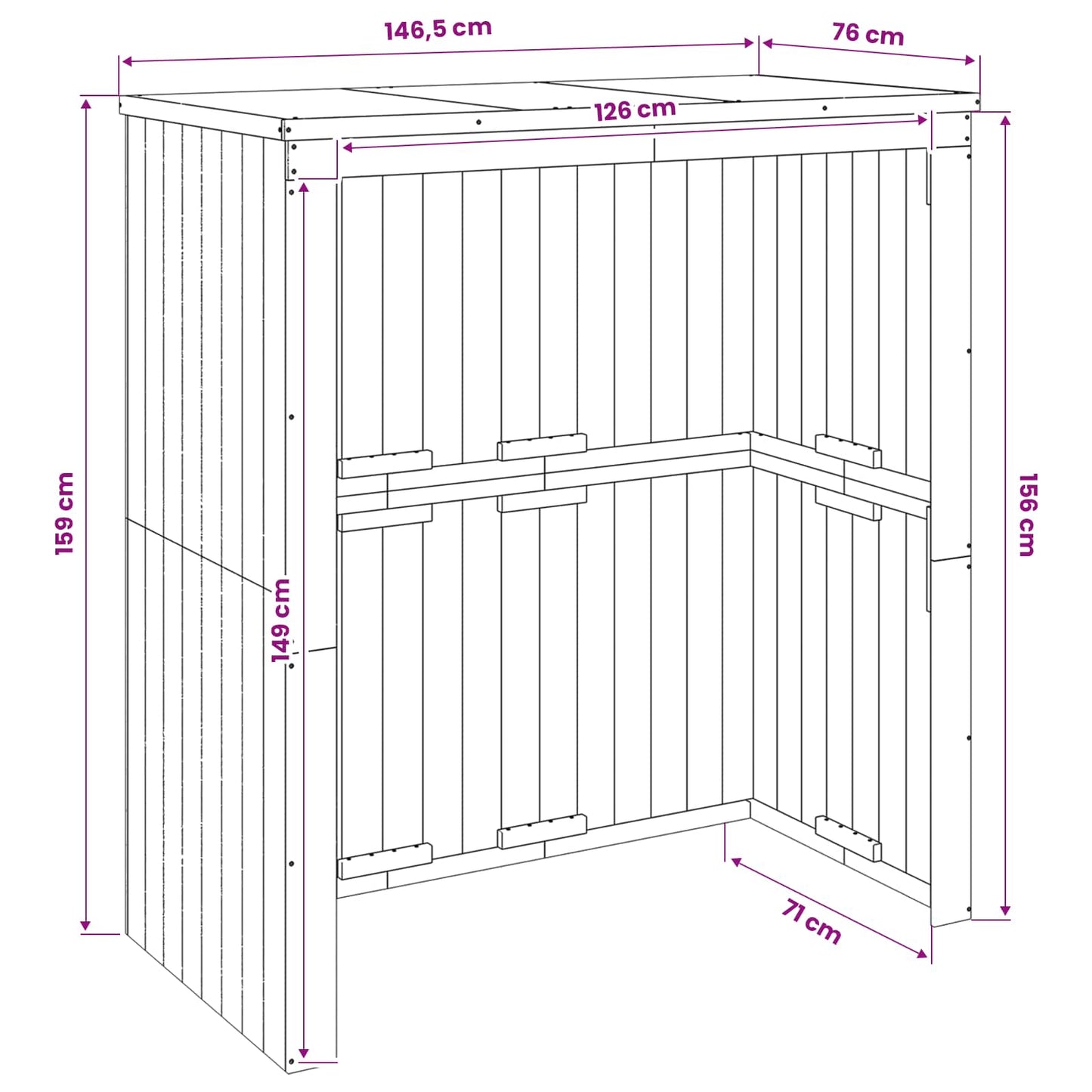 Containerombouw Geïmpregneerd grenenhout is nu te koop bij PeponiXL, paradijselijk wonen!