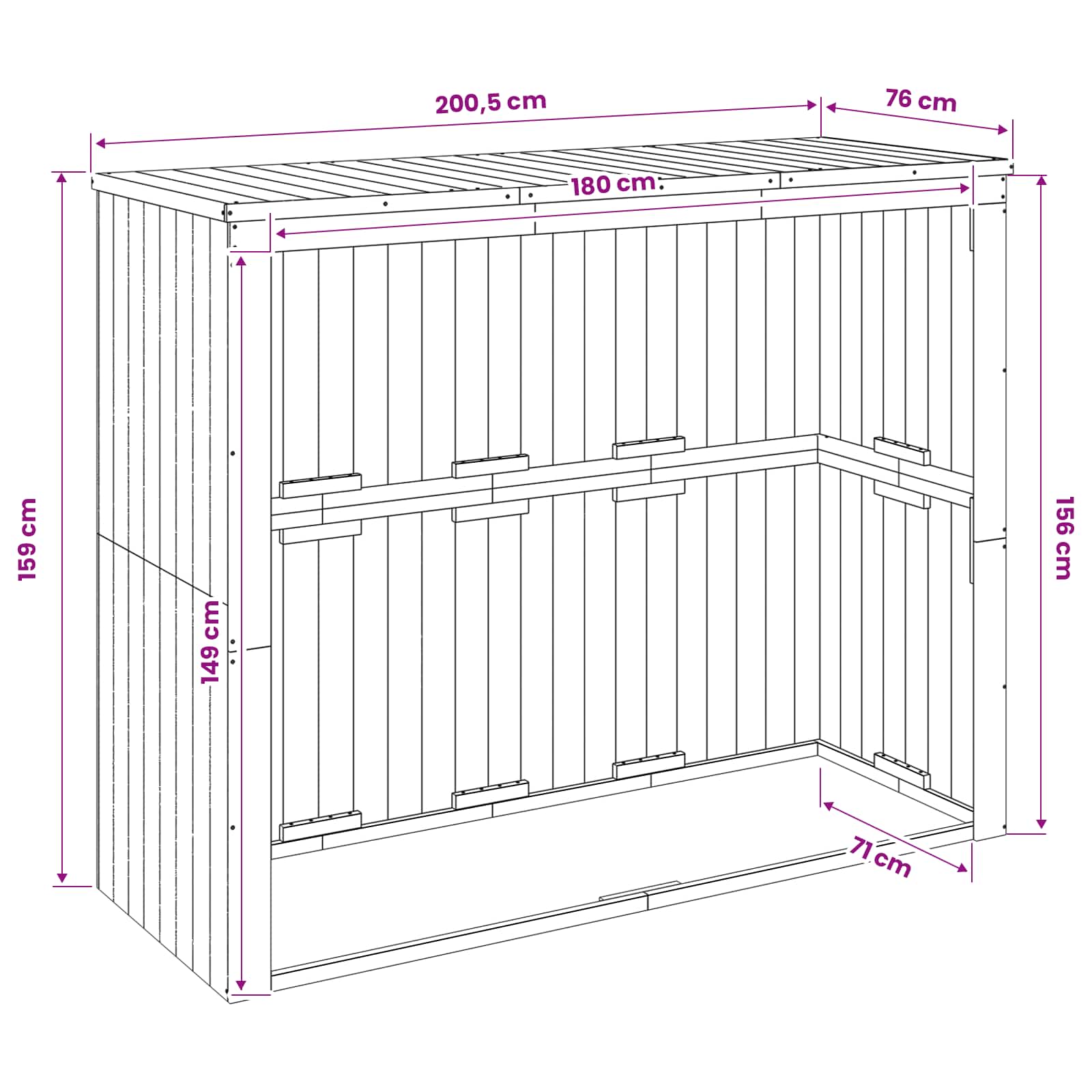 Containerombouw Geïmpregneerd grenenhout is nu te koop bij PeponiXL, paradijselijk wonen!