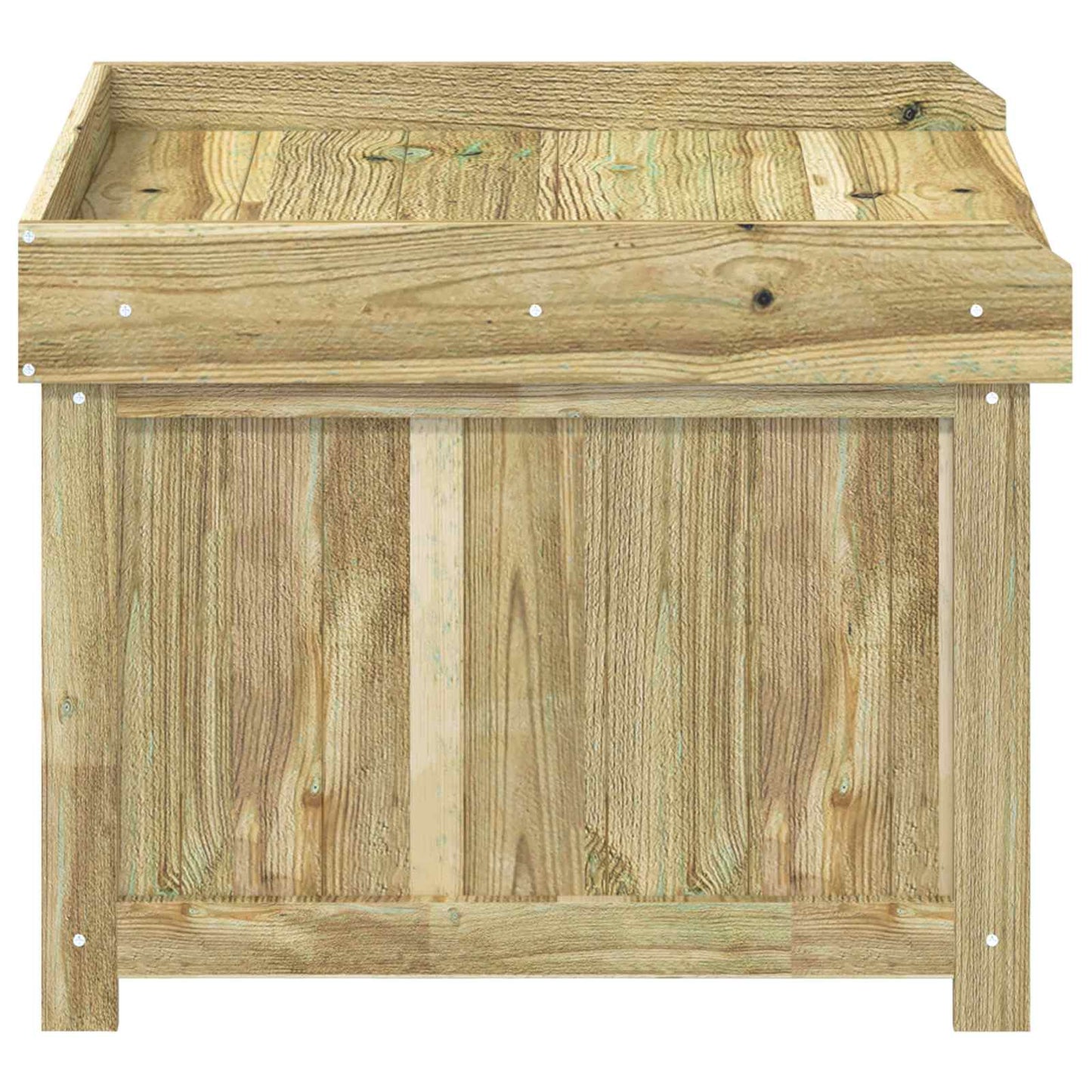 Kussenbox voor buiten Geïmpregneerd grenenhout 58,5 x 60 x 47 cm is nu te koop bij PeponiXL, paradijselijk wonen!