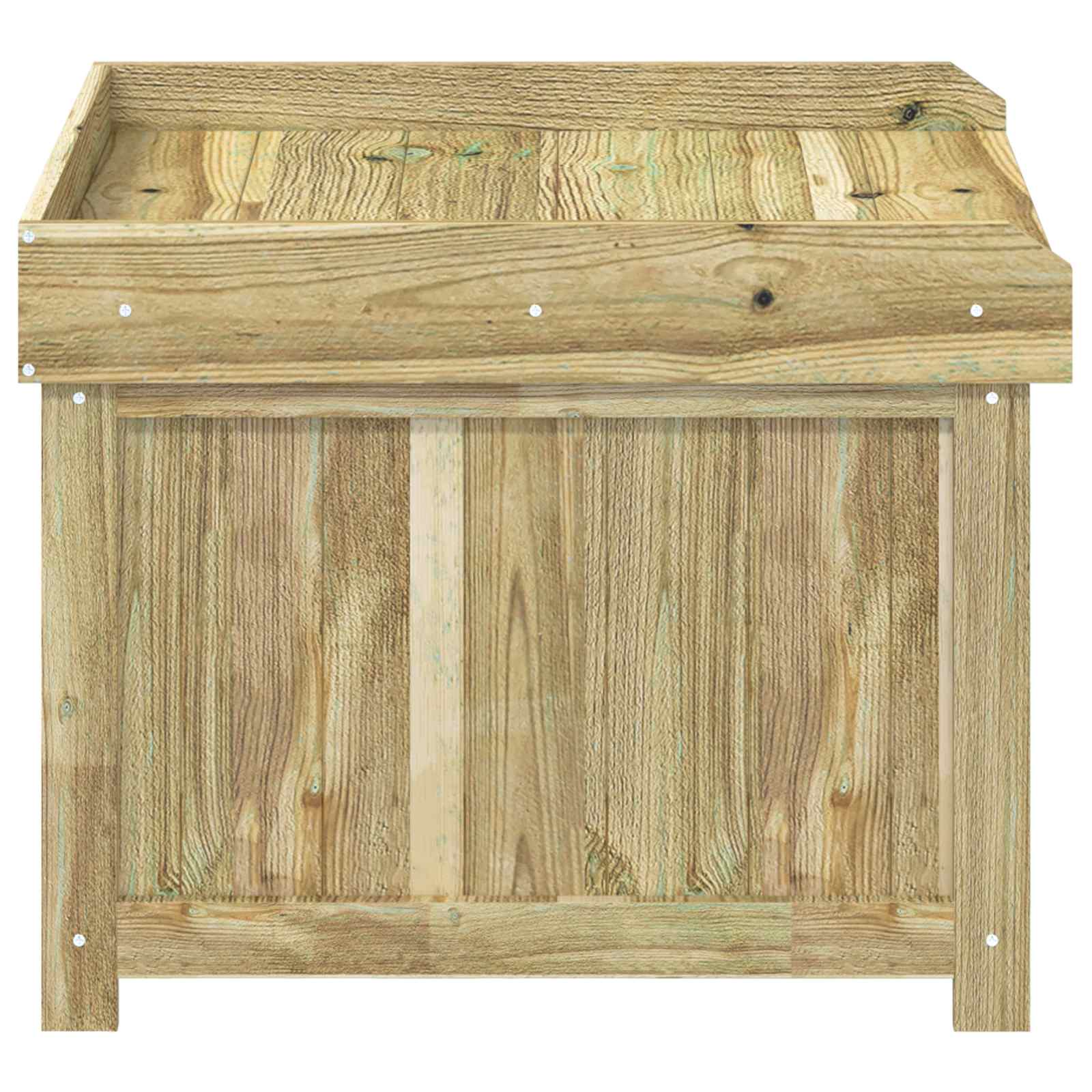 Kussenbox voor buiten Geïmpregneerd grenenhout 58,5 x 60 x 47 cm is nu te koop bij PeponiXL, paradijselijk wonen!