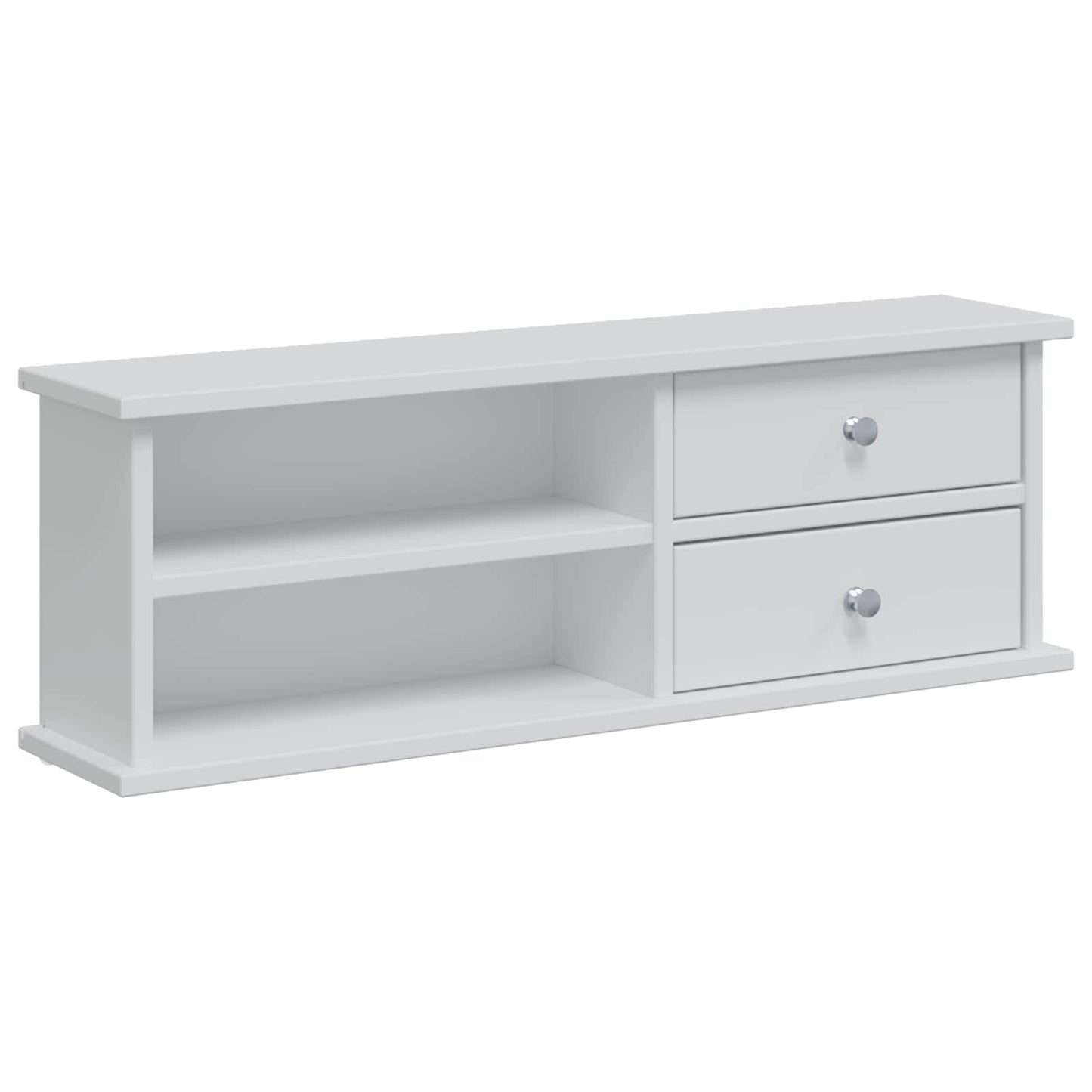 Toilettafel Set FAUSKE 2 st Wit 76 x 50 x 103,5 cm