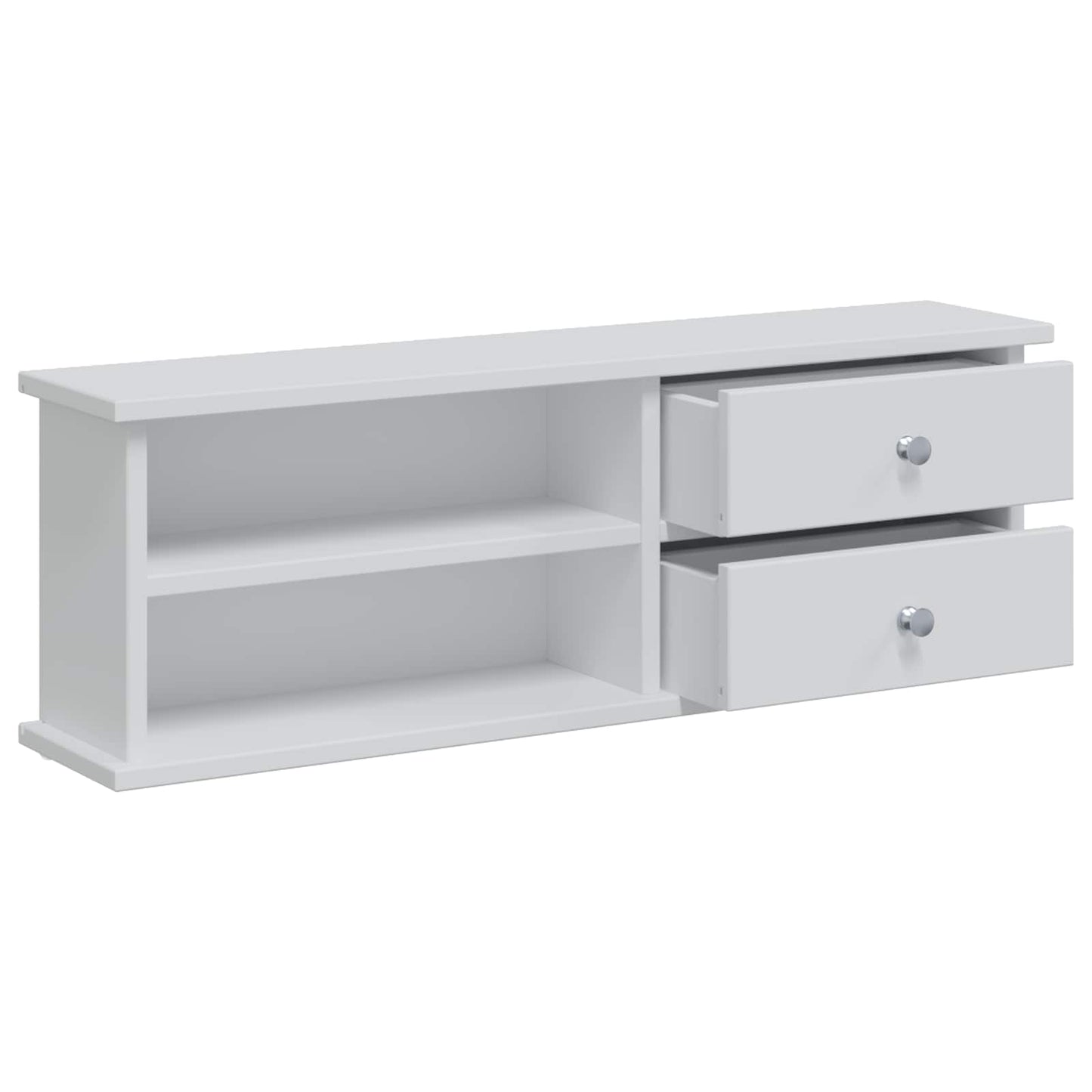 Toilettafel Set FAUSKE 2 st Wit 76 x 50 x 103,5 cm