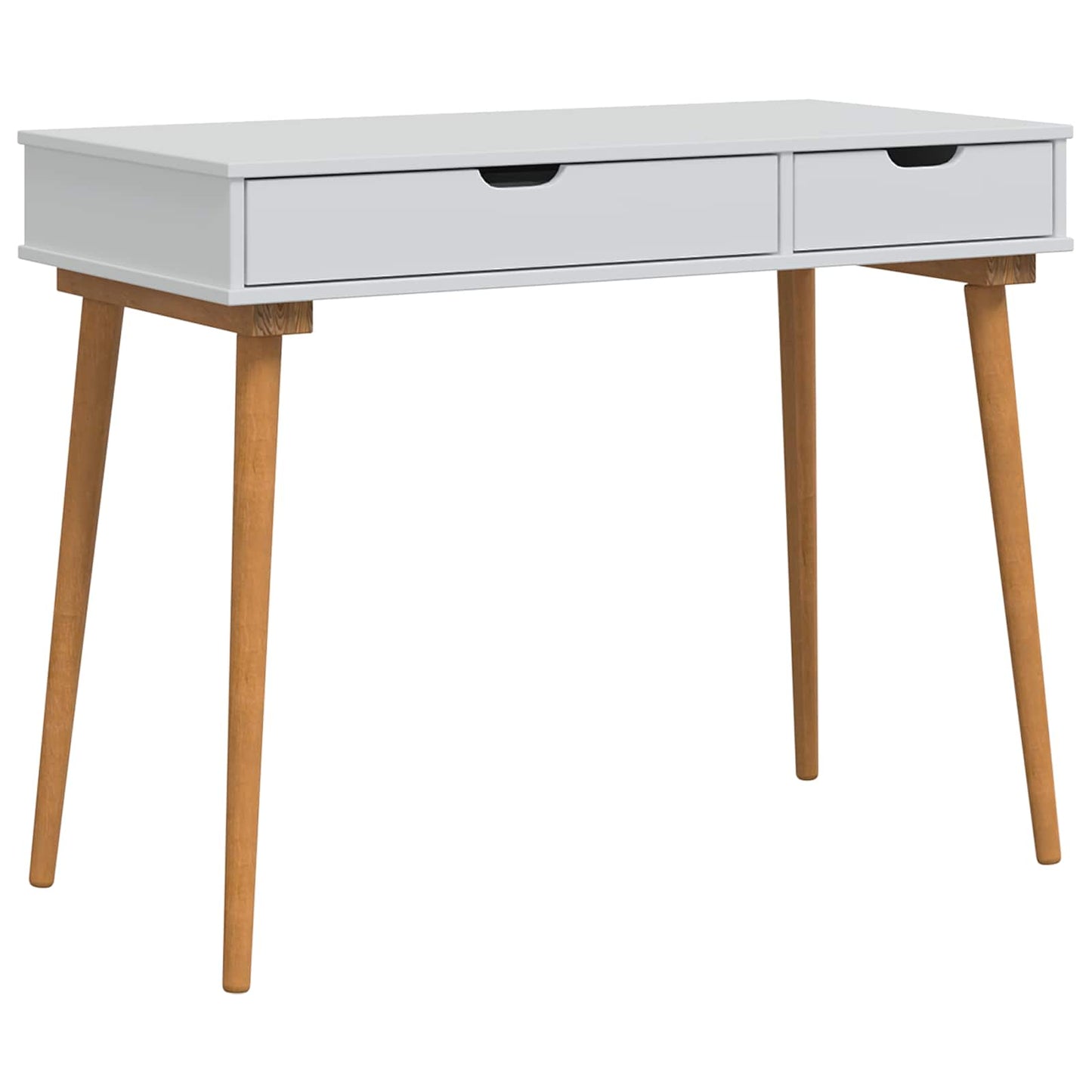 Toilettafel Set FAUSKE 4 pcs Wit 76 x 50 x 143 cm