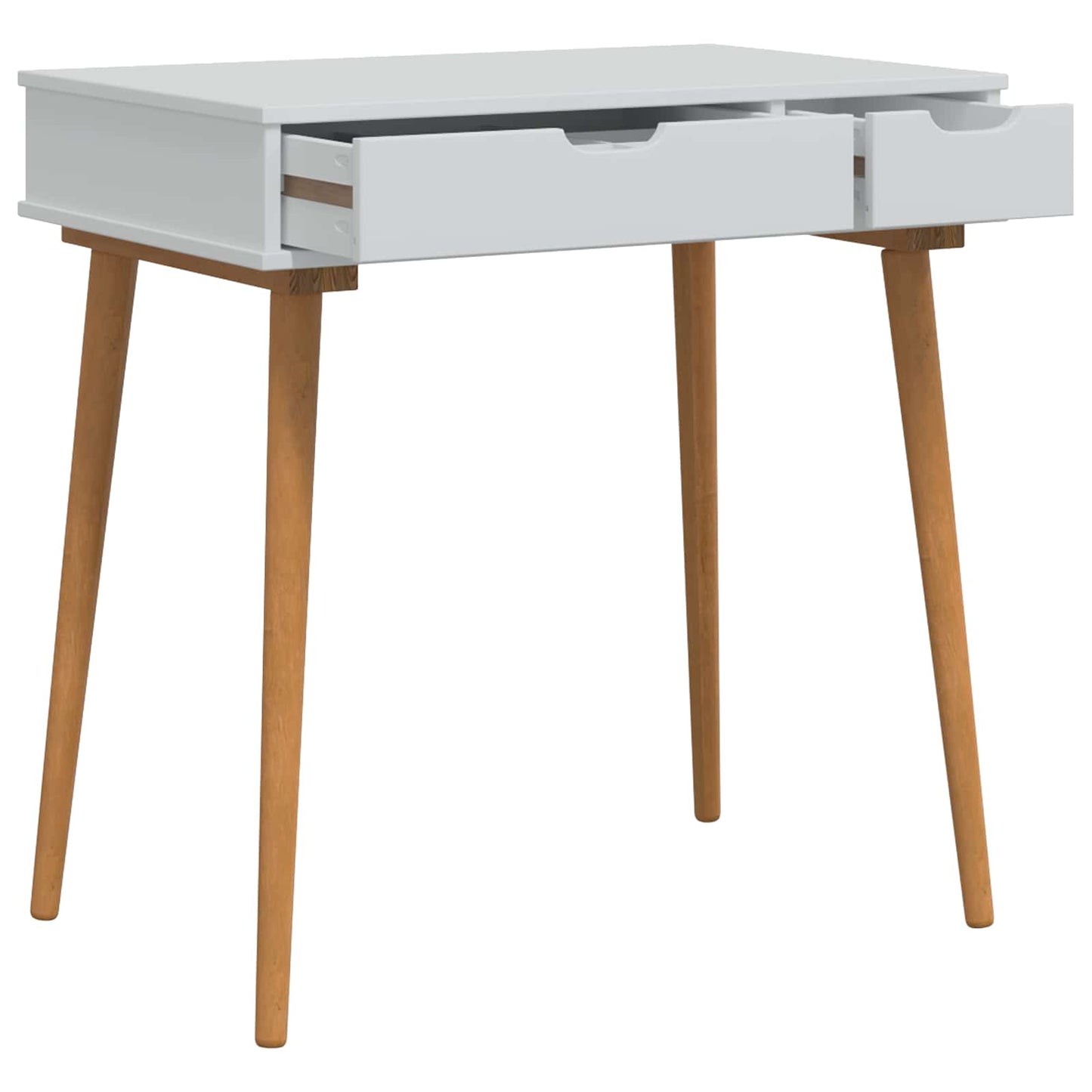 Toilettafel Set FAUSKE 4 pcs Wit 76 x 50 x 143 cm