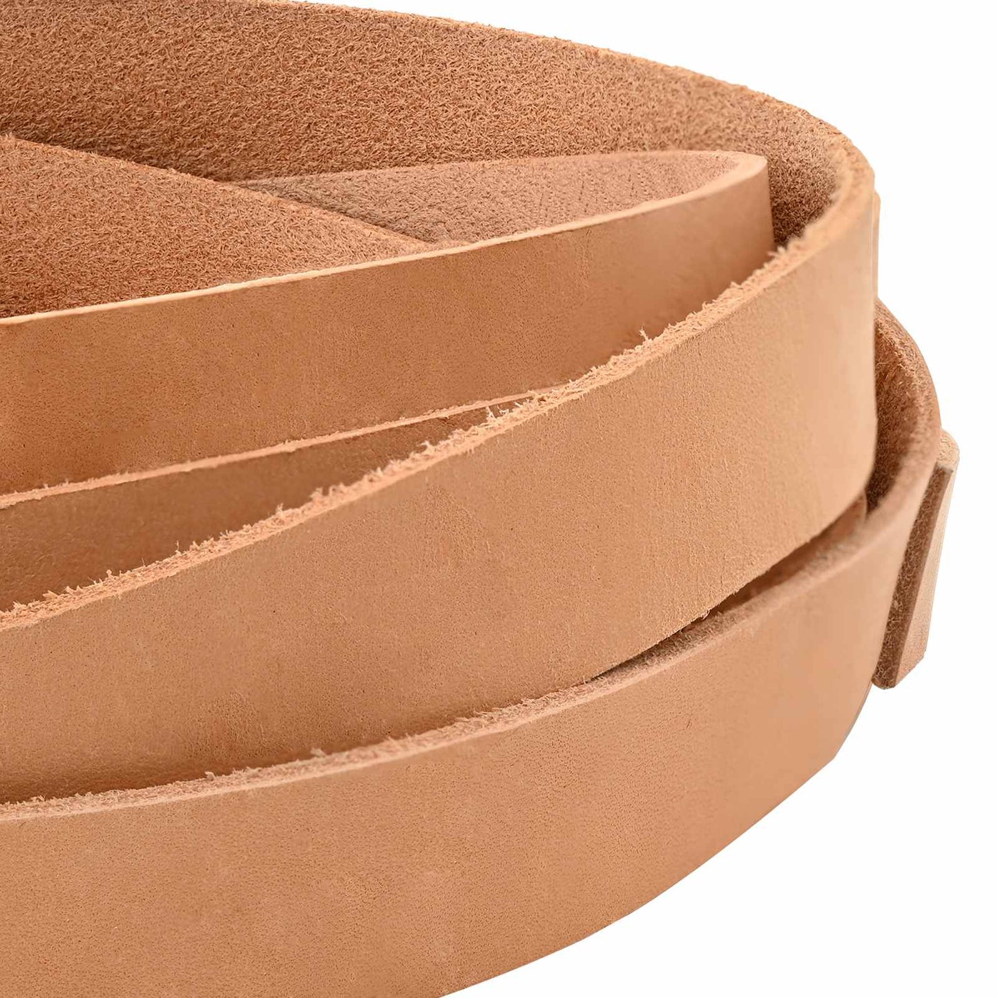 Leren Strap Licht Bruin 200 x 2 cm Leer is nu te koop bij PeponiXL, paradijselijk wonen!