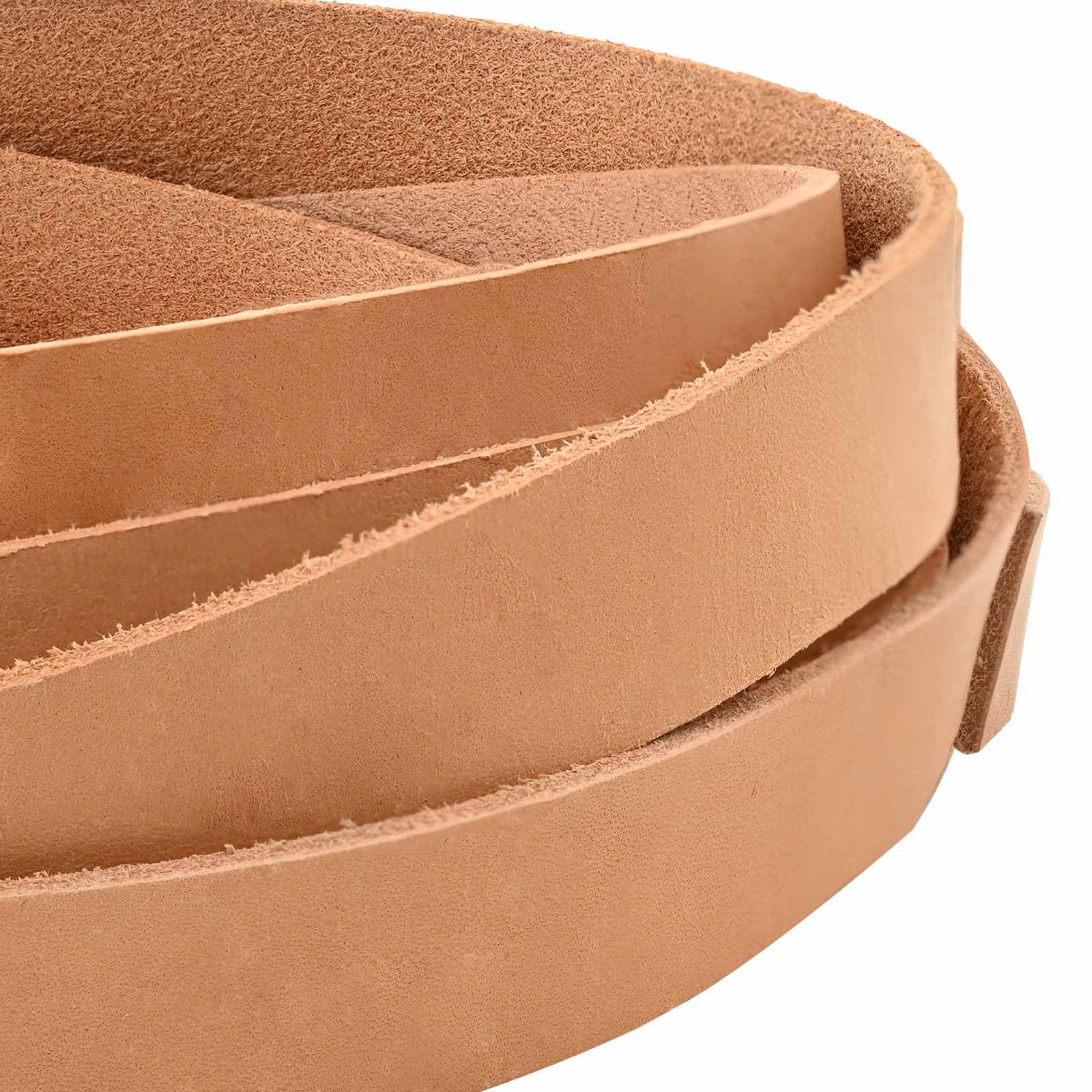 Leren Strap Licht Bruin 200 x 2 cm Leer is nu te koop bij PeponiXL, paradijselijk wonen!