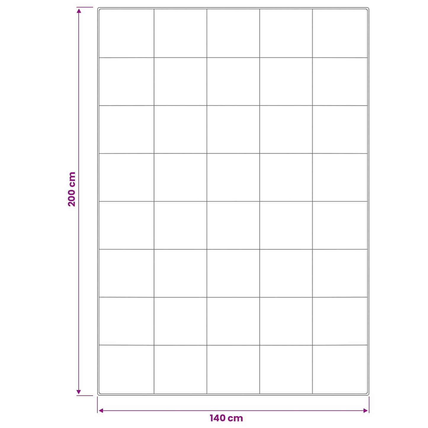 Dekbed 140x200 cm Winter 450 GSM Australisch Wol Wit is nu te koop bij PeponiXL, paradijselijk wonen!