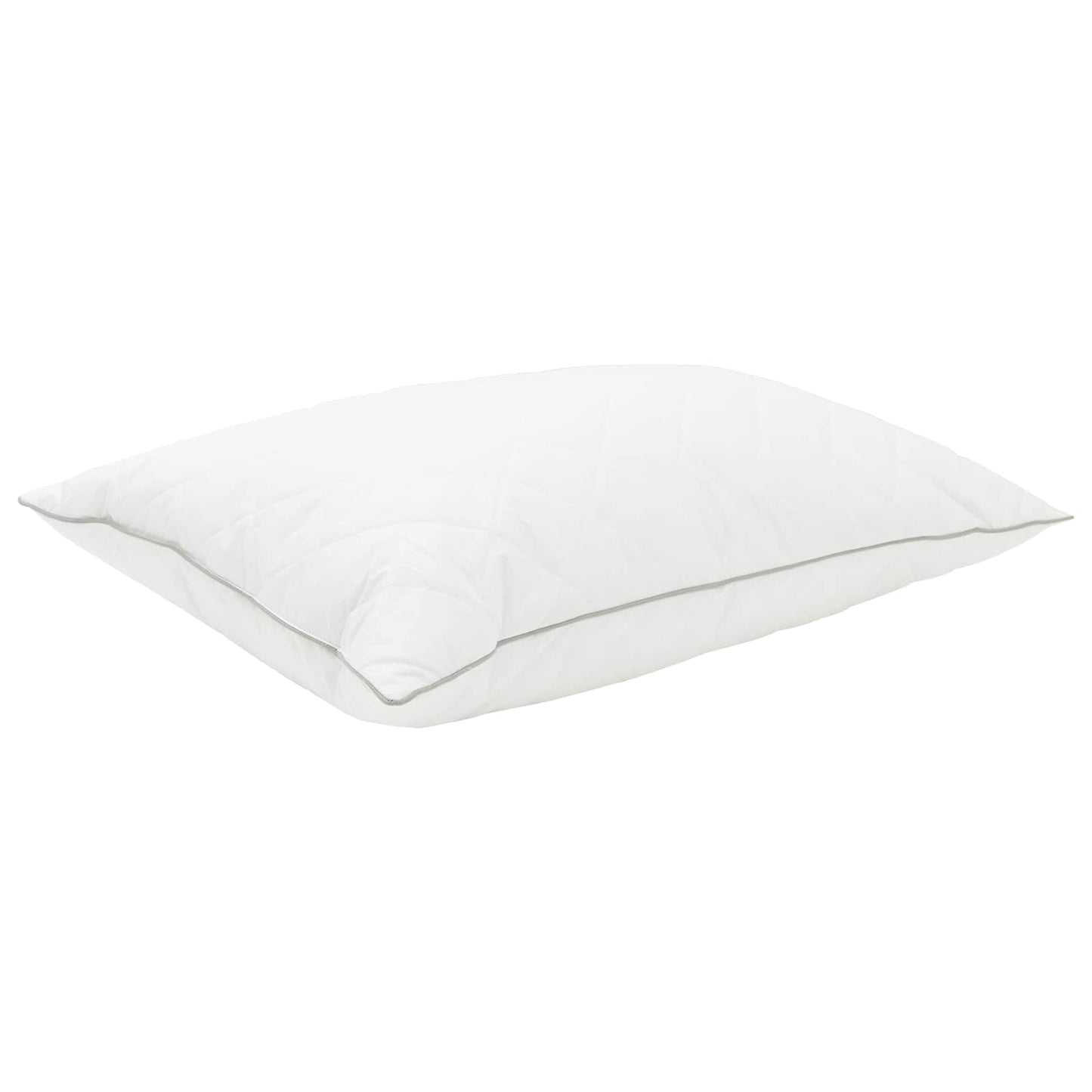 Hoofdkussen FULDA 40 x 80 cm 100% Ganzendons en Veer Wit