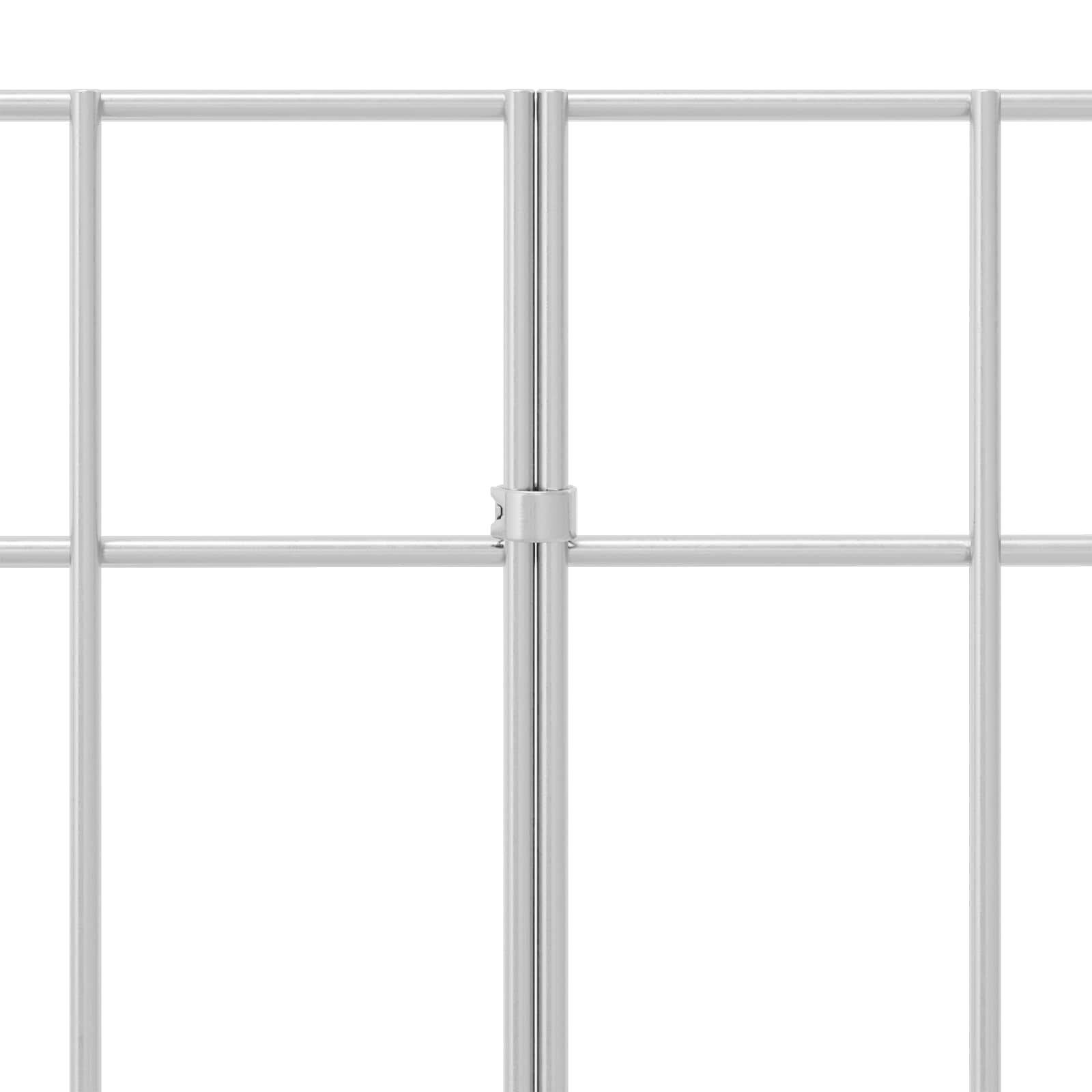 Tuin schuttingpaneel 48 pcs Gegalvaniseerd staal Zilverkleurig is nu te koop bij PeponiXL, paradijselijk wonen!