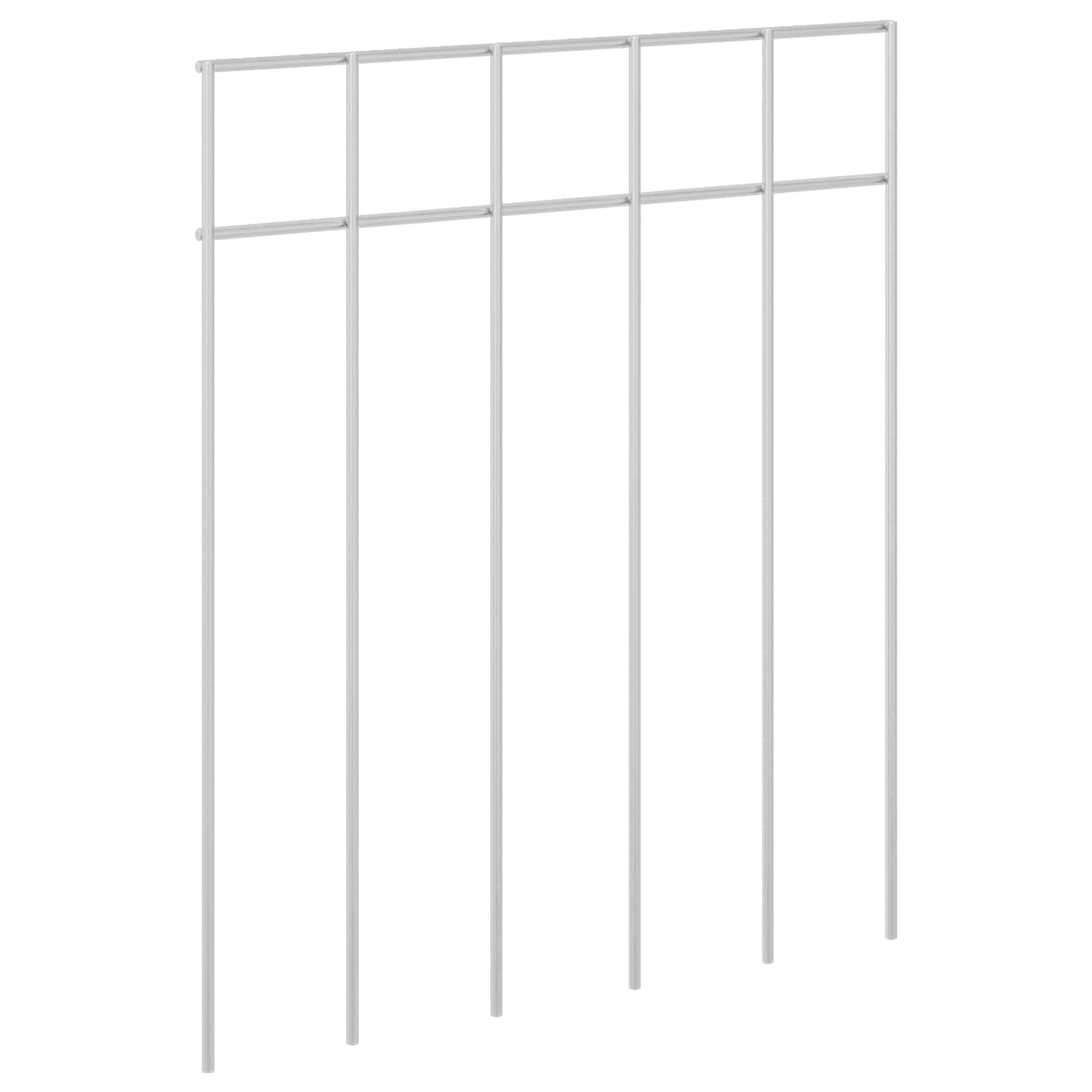 Tuin schuttingpaneel 48 pcs Gegalvaniseerd staal Zilverkleurig is nu te koop bij PeponiXL, paradijselijk wonen!