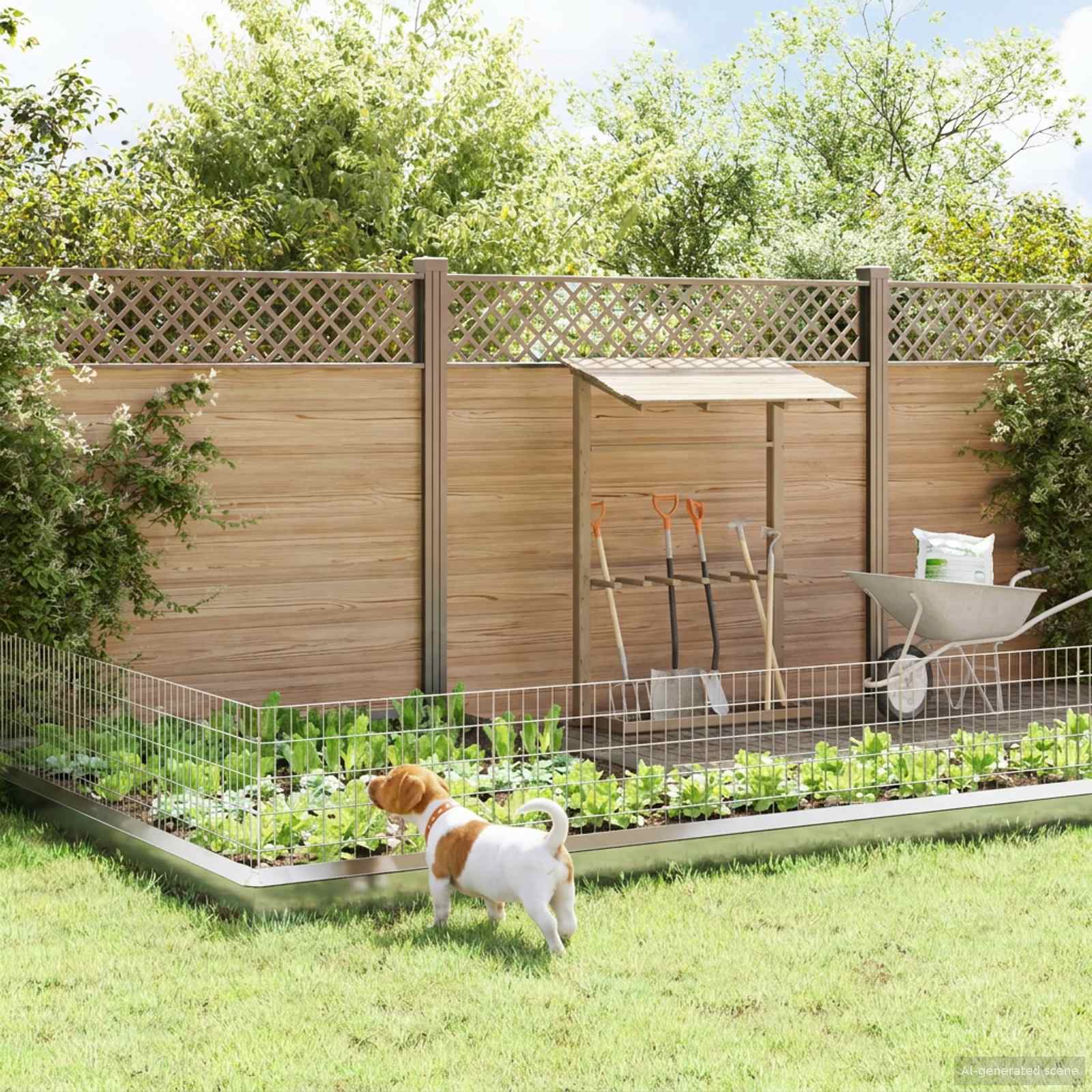 Tuin omheining met palen 12 pcs 75 x 50 cm Mesh Zilverkleurig is nu te koop bij PeponiXL, paradijselijk wonen!