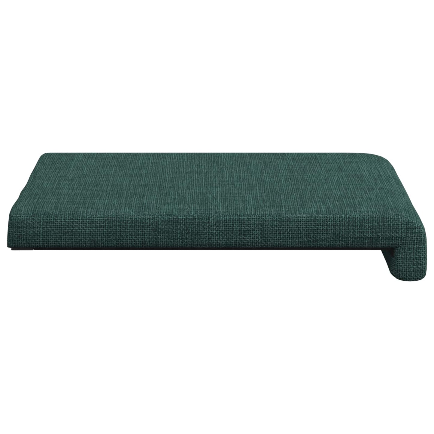 Bankkussen 2 pcs Stof Donkergroen Diepte 35 cm