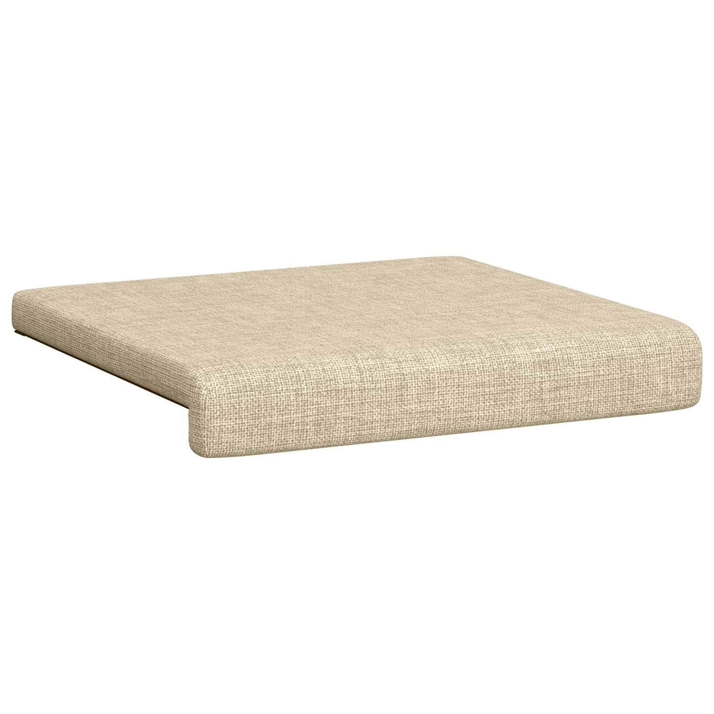 Bankkussen 2 pcs Stof Crèmekleurig Diepte 35 cm