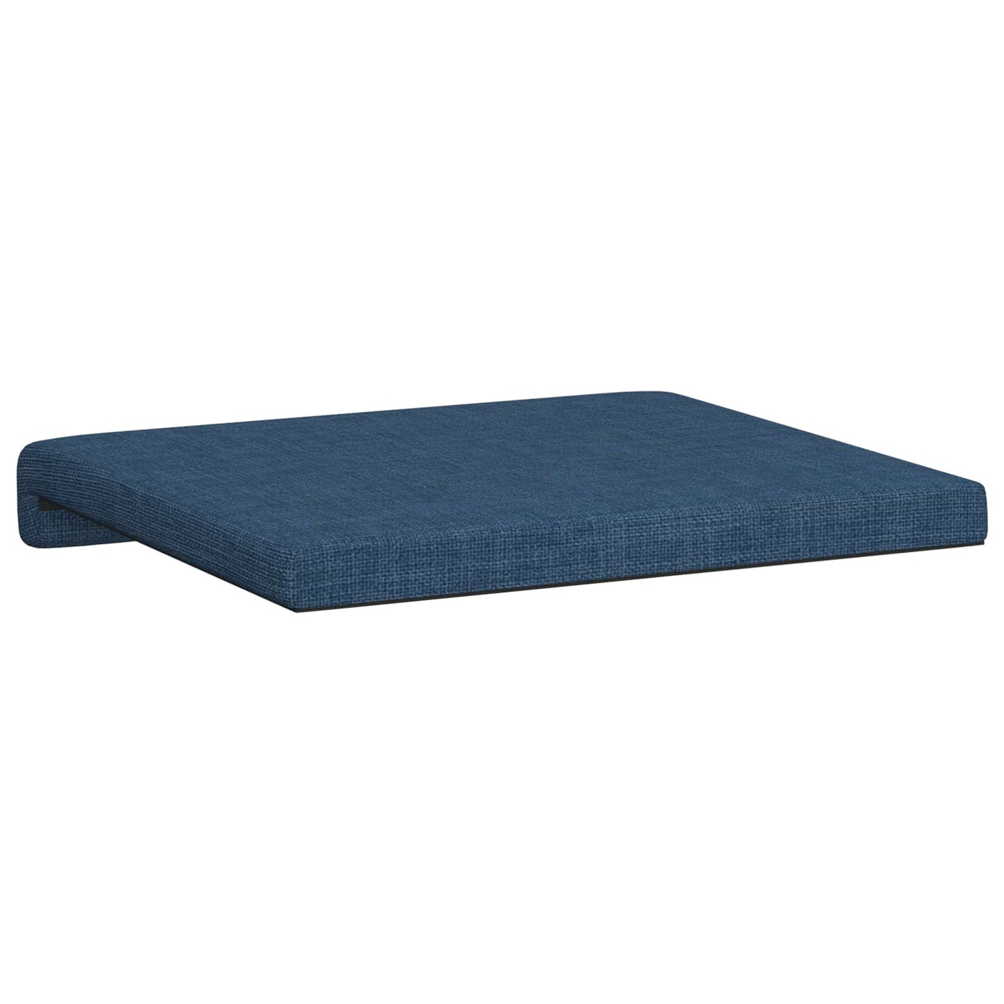 Bankkussen 2 pcs Stof Blauw Diepte 35 cm