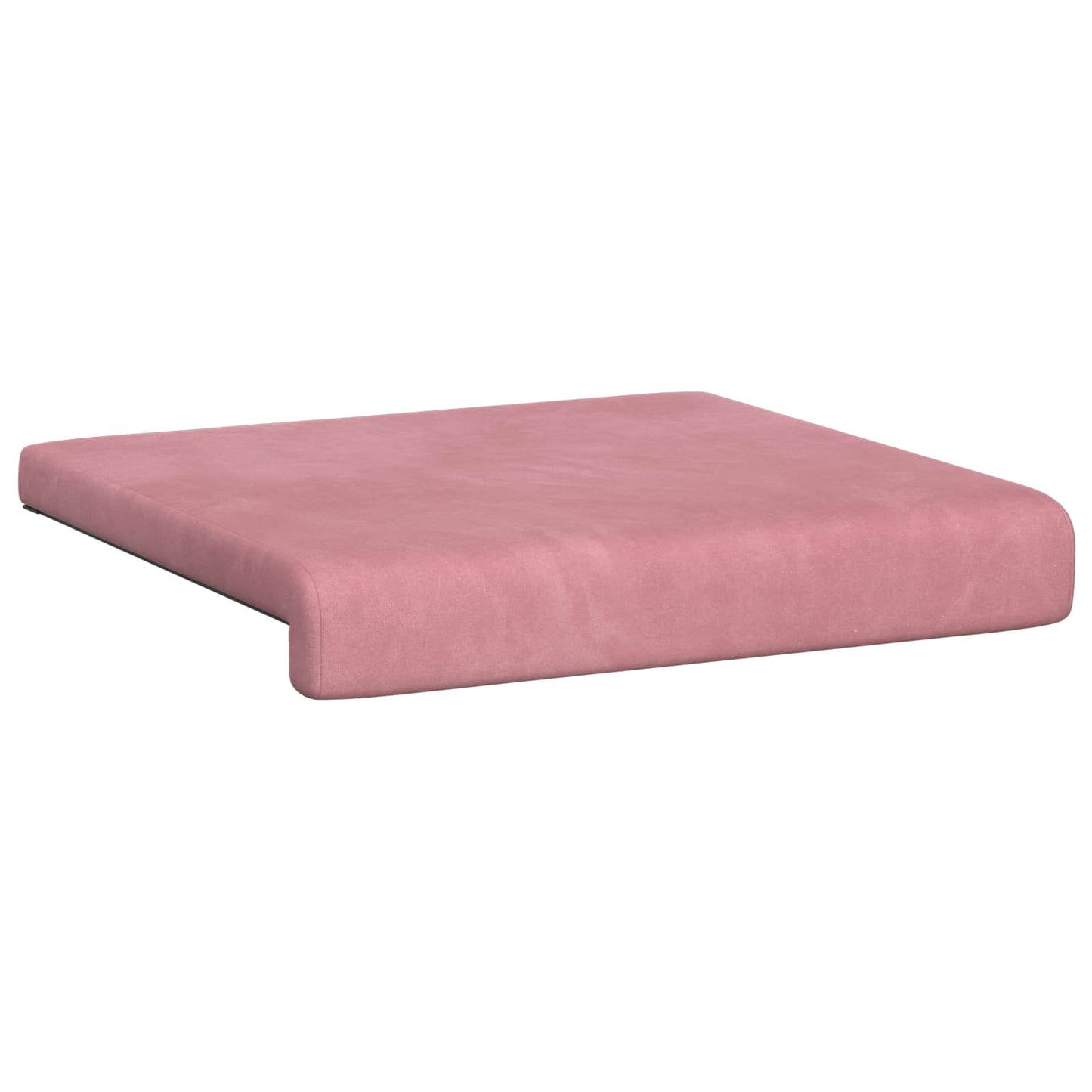 Bankkussen 2 pcs fluweel Roze Diepte 35 cm