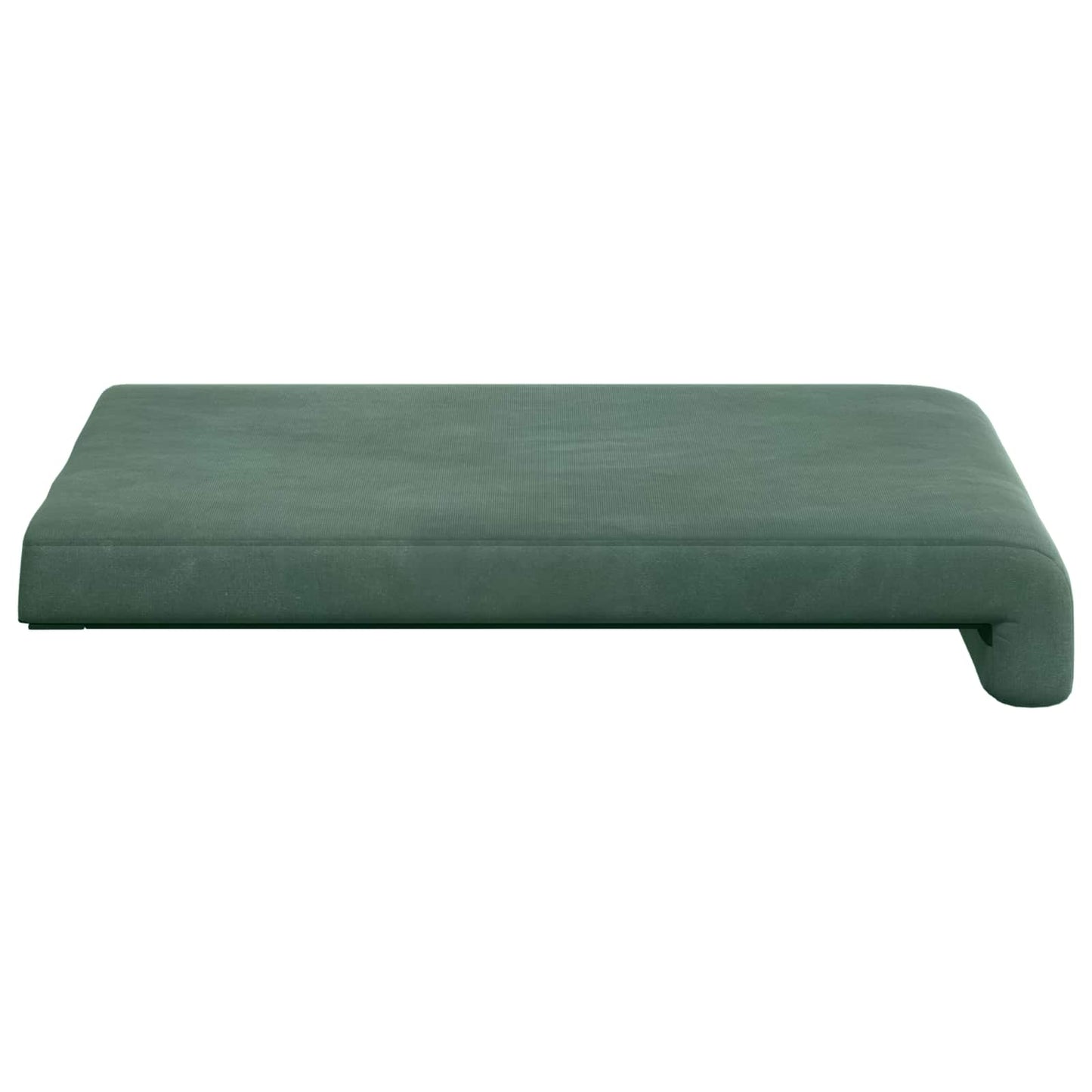 Bankkussen 2 pcs fluweel Zeegroen Diepte 35 cm