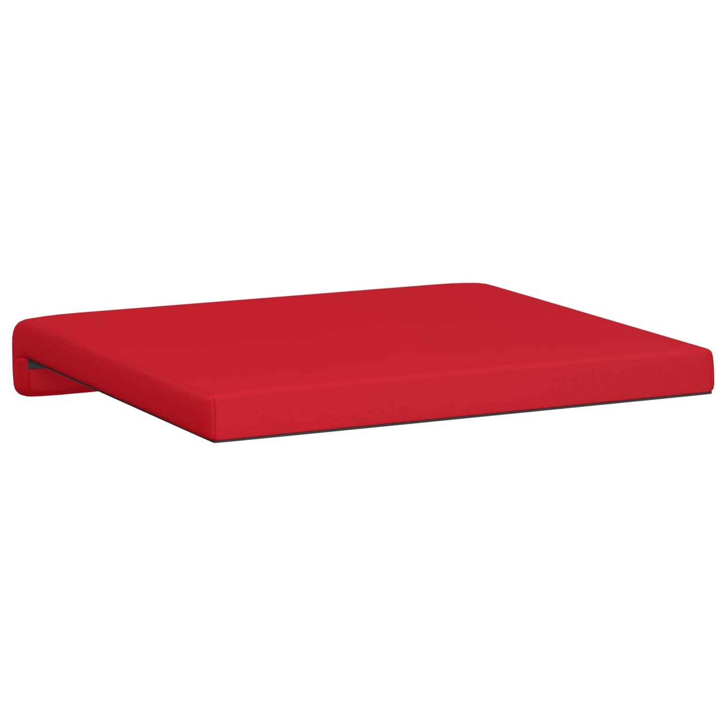 Bankkussen 2 pcs Kunstleer Rood Diepte 35 cm
