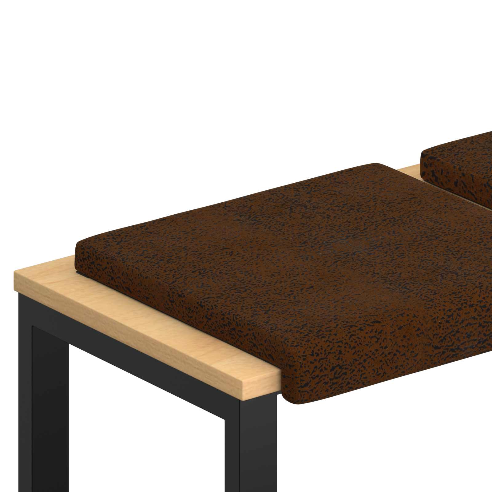 Bankkussen 2 pcs Faux Suède Stof Bruin Diepte 35 cm is nu te koop bij PeponiXL, paradijselijk wonen!
