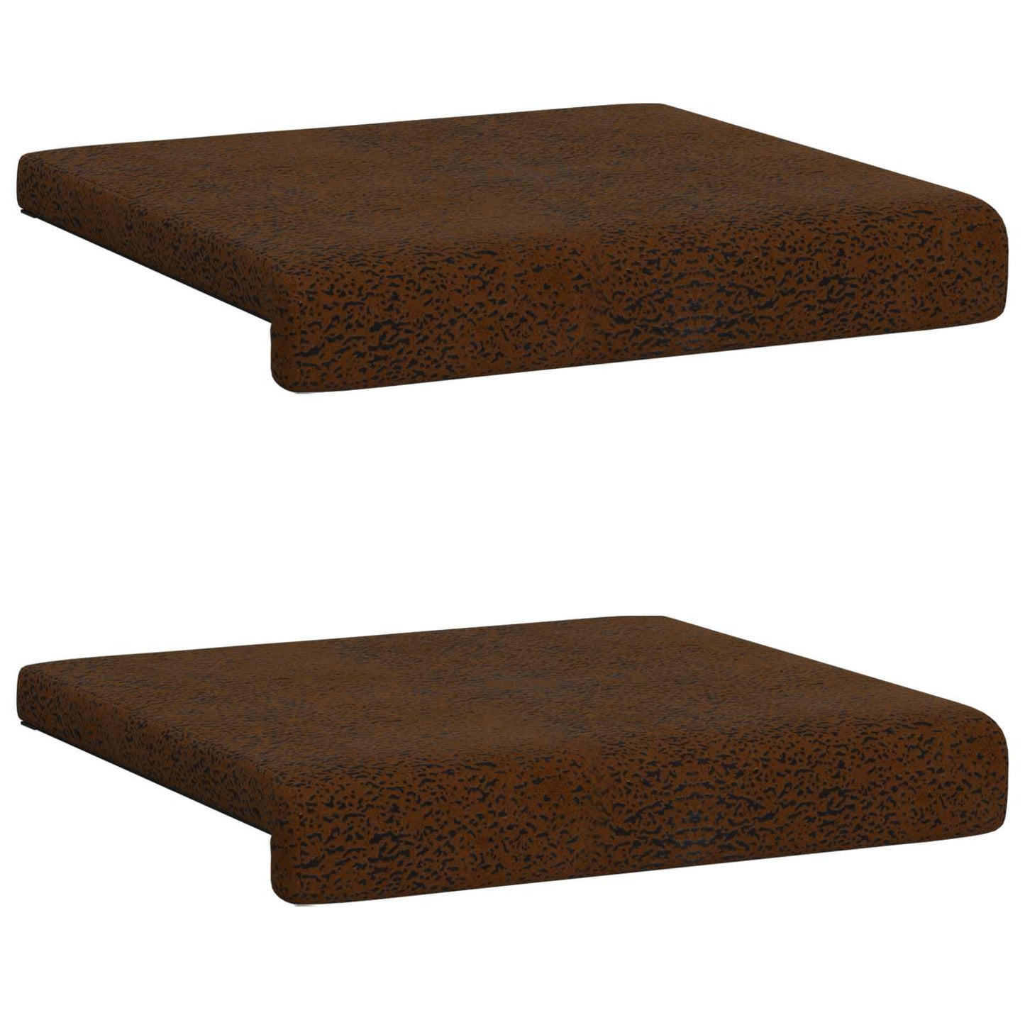 Bankkussen 2 pcs Faux Suède Stof Bruin Diepte 35 cm is nu te koop bij PeponiXL, paradijselijk wonen!