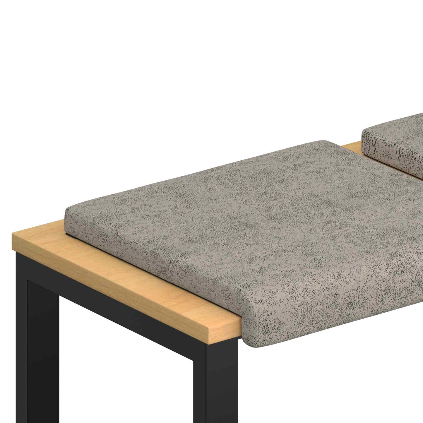 Bankkussen 2 pcs Faux Suède Stof Lichtgrijs Diepte 35 cm is nu te koop bij PeponiXL, paradijselijk wonen!
