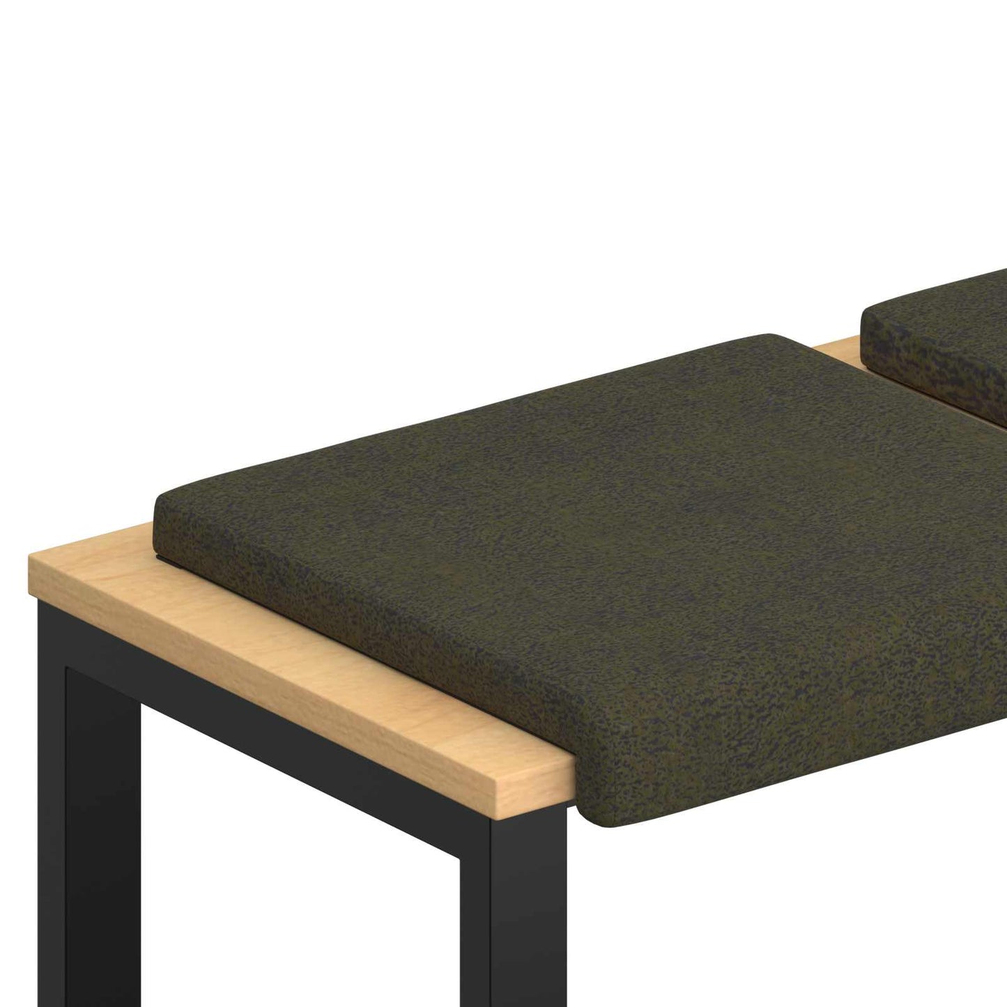 Bankkussen 2 pcs Faux Suède Stof Legergroen Diepte 35 cm is nu te koop bij PeponiXL, paradijselijk wonen!