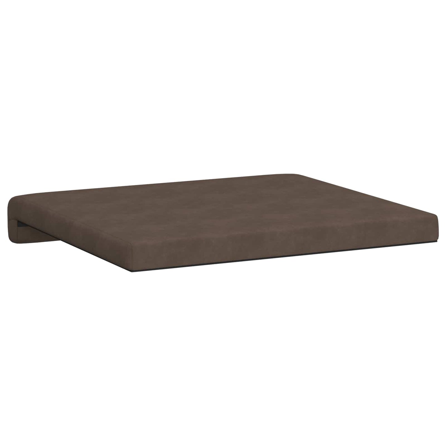 Bankkussen 2 pcs Microvezel Bruin Diepte 35 cm