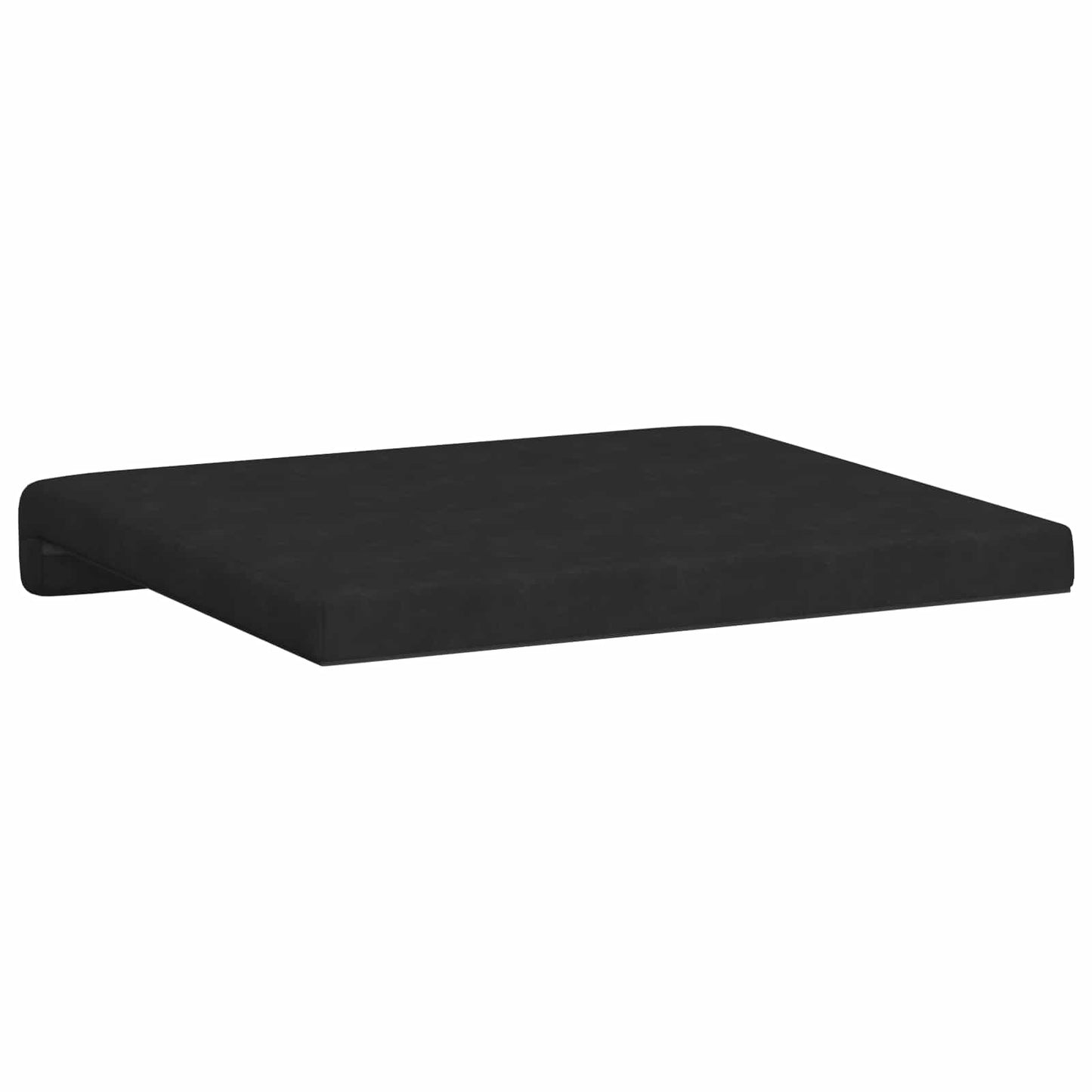 Bankkussen 2 pcs Microvezel Zwart Diepte 35 cm