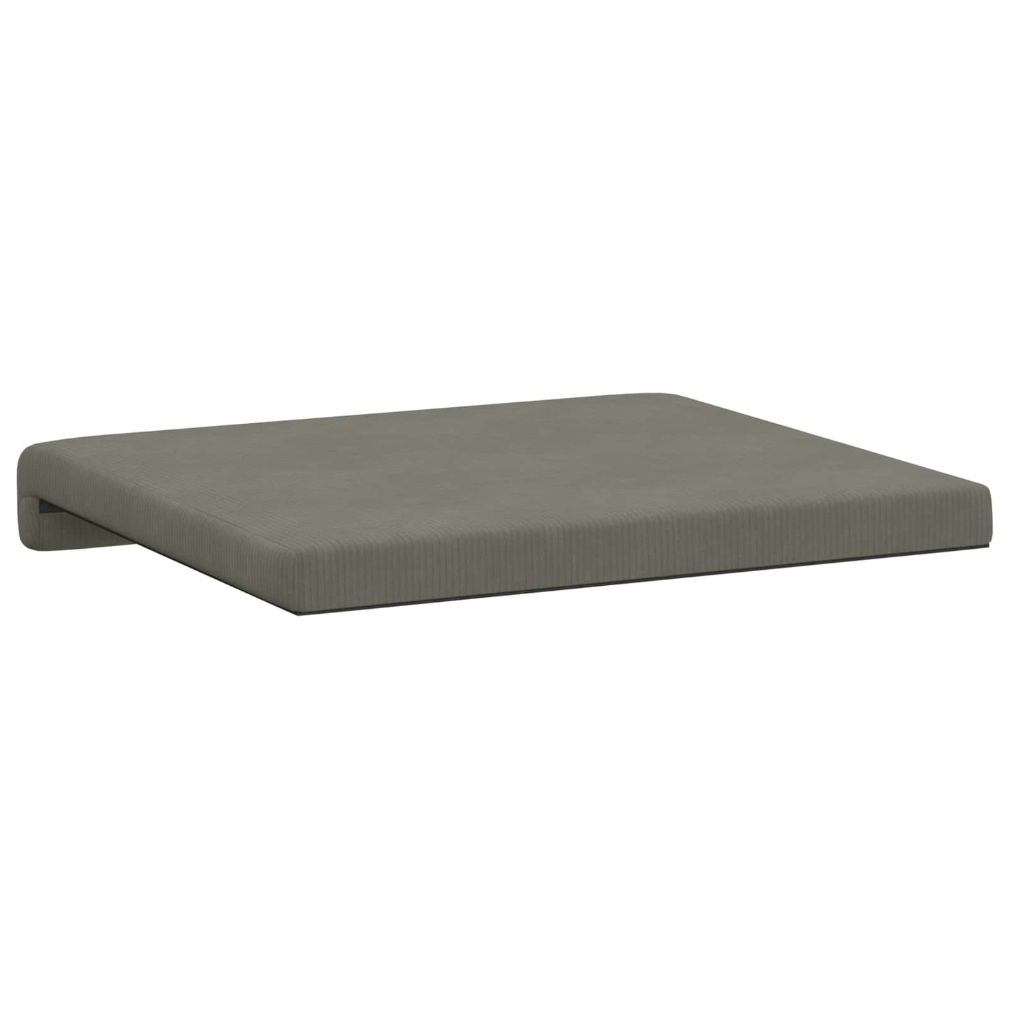 Bankkussen 2 pcs corduroy Lichtgrijs Diepte 35 cm