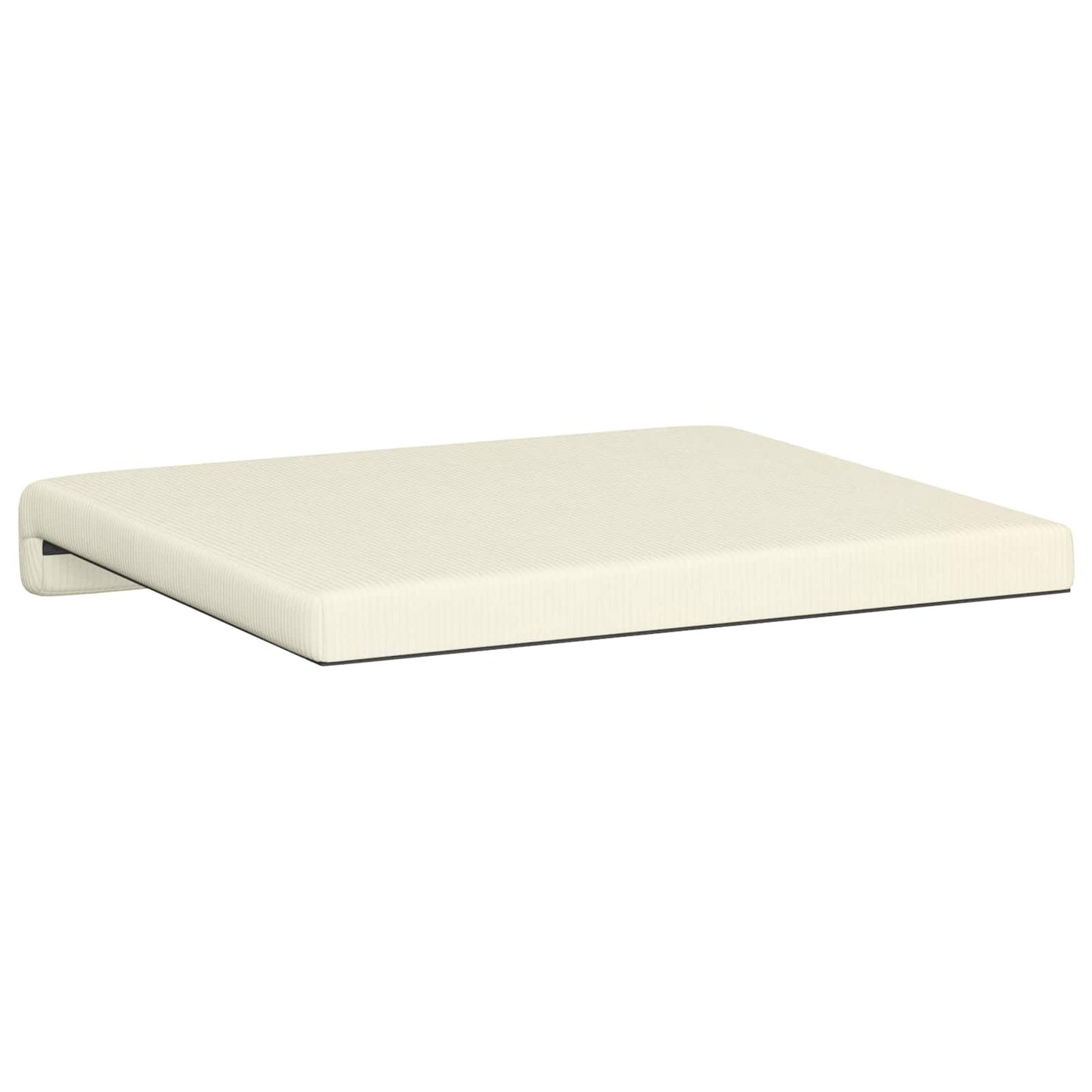Bankkussen 2 pcs corduroy Crèmekleurig Diepte 35 cm