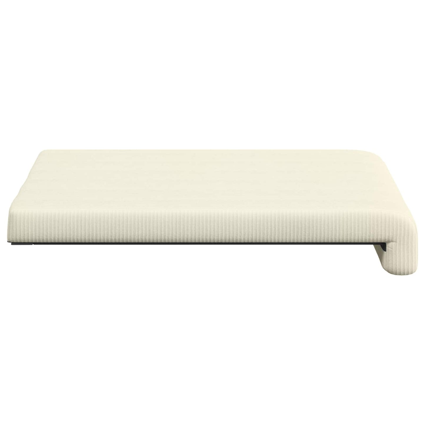 Bankkussen 2 pcs corduroy Crèmekleurig Diepte 35 cm