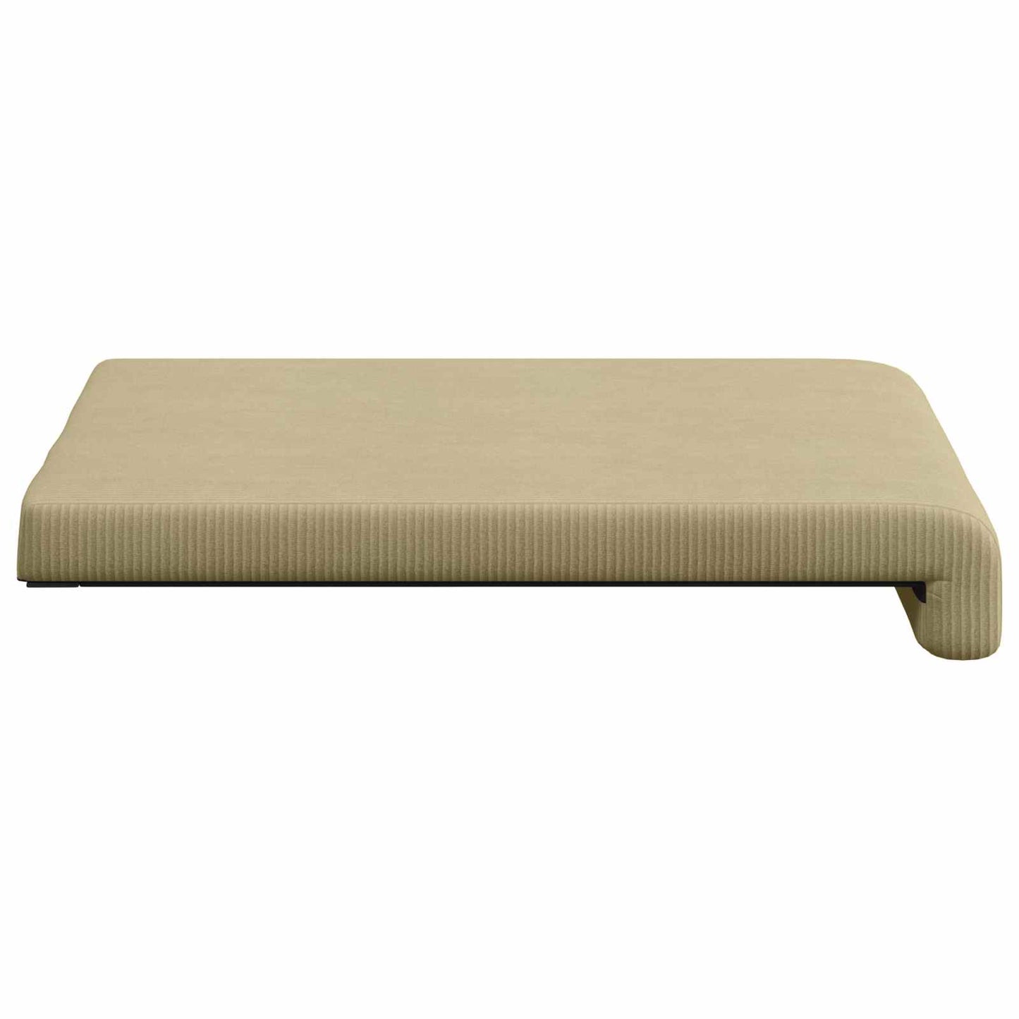Bankkussen 2 pcs corduroy Grijs groen Diepte 35 cm
