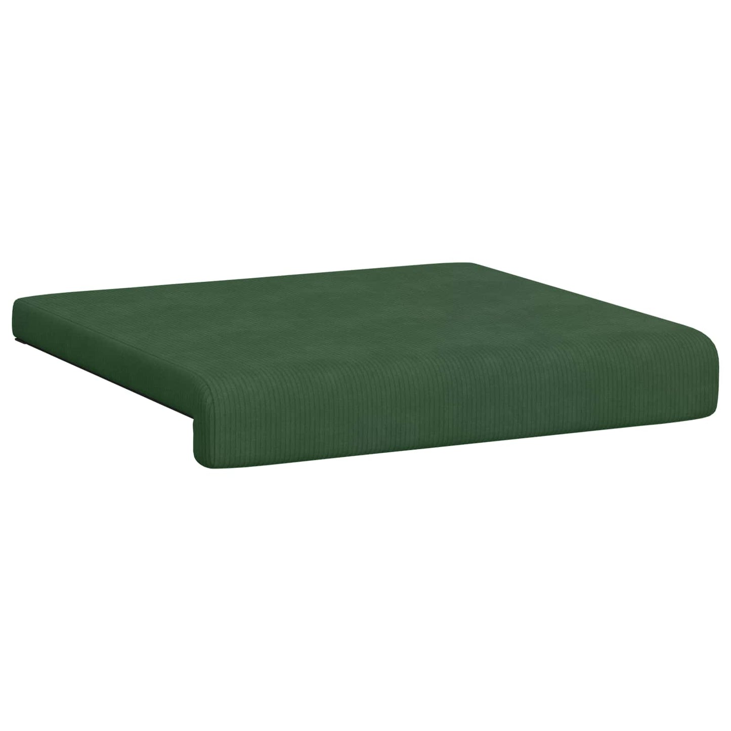 Bankkussen 2 pcs corduroy Donkergroen Diepte 35 cm