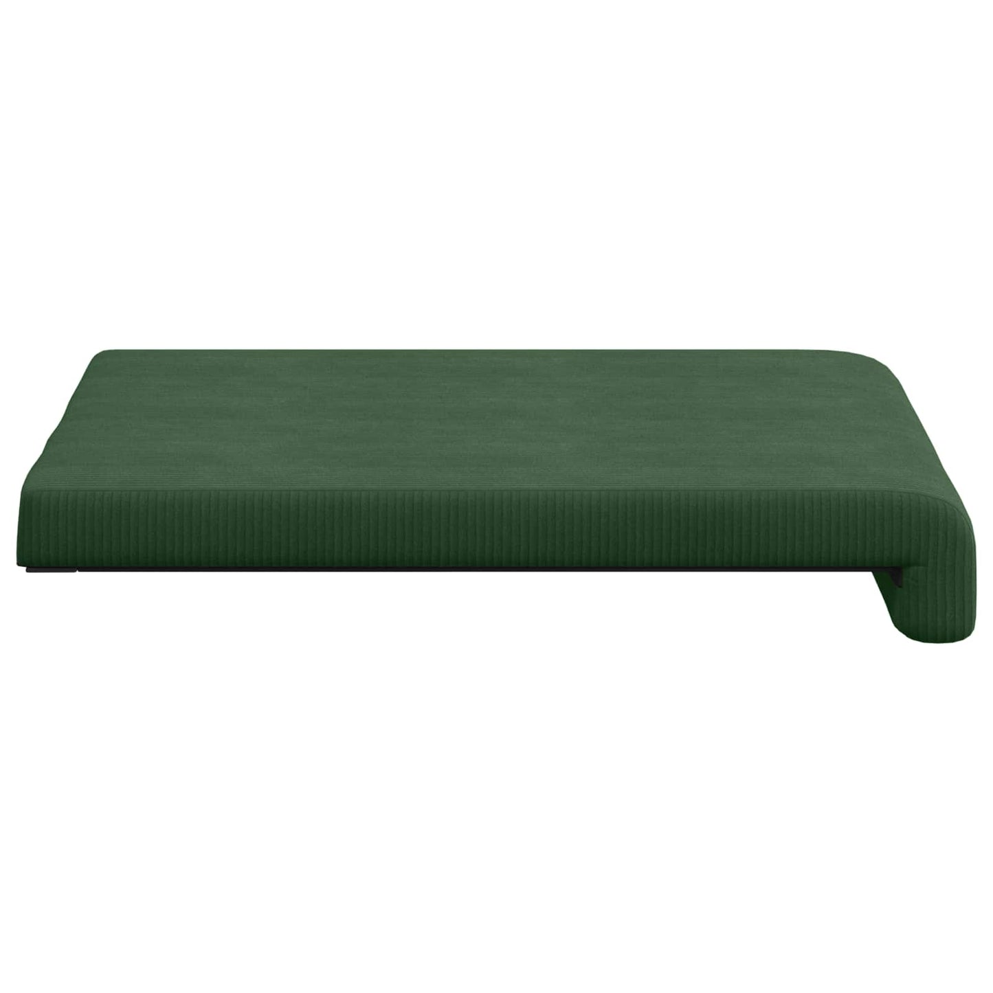 Bankkussen 2 pcs corduroy Donkergroen Diepte 35 cm
