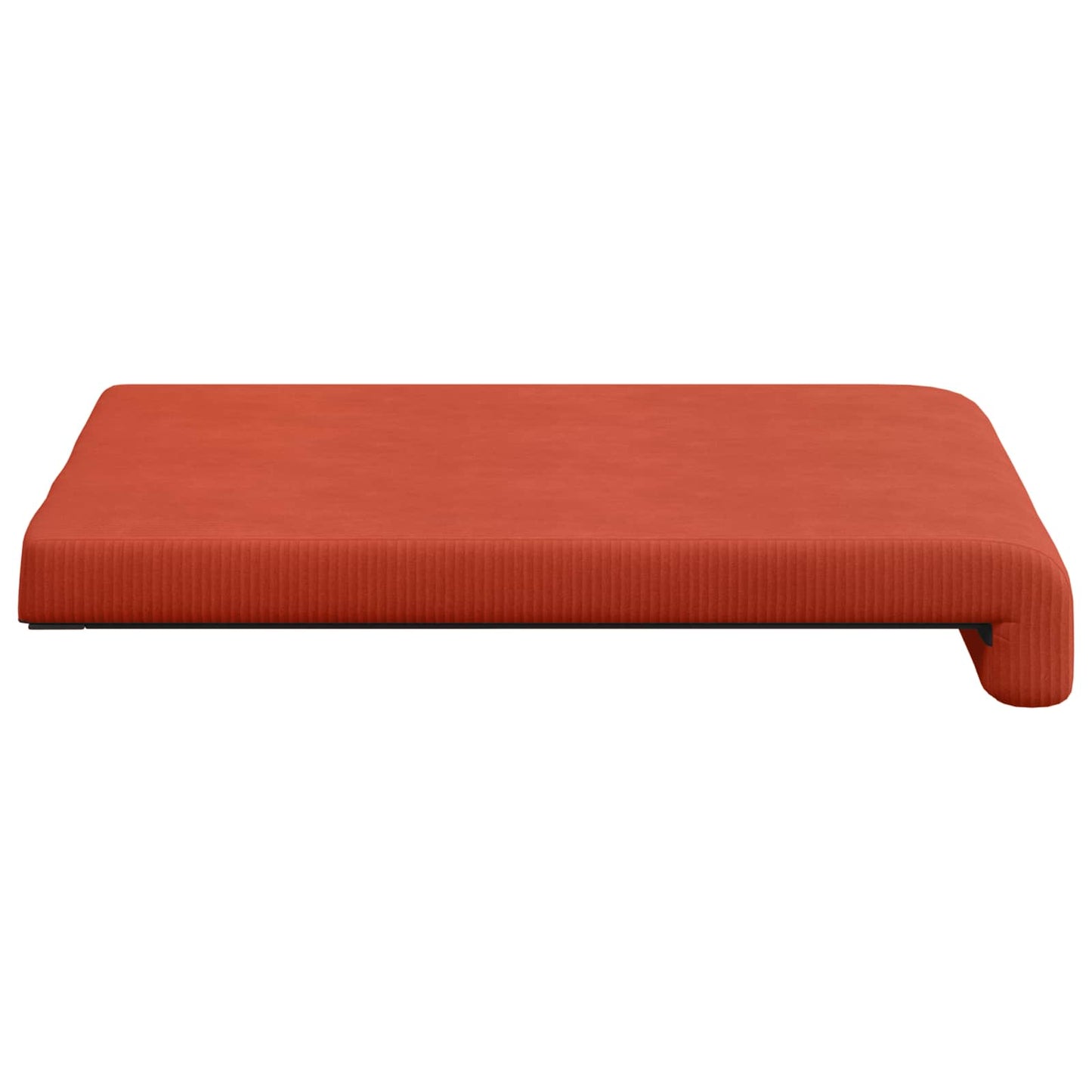 Bankkussen 2 pcs corduroy Rood-oranje Diepte 35 cm