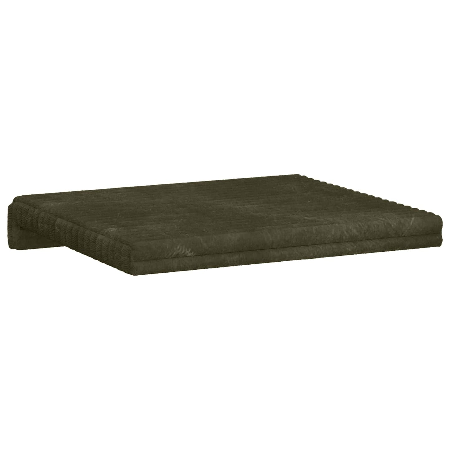 Bankkussen 2 pcs Pluche Corduroy Groen Diepte 35 cm
