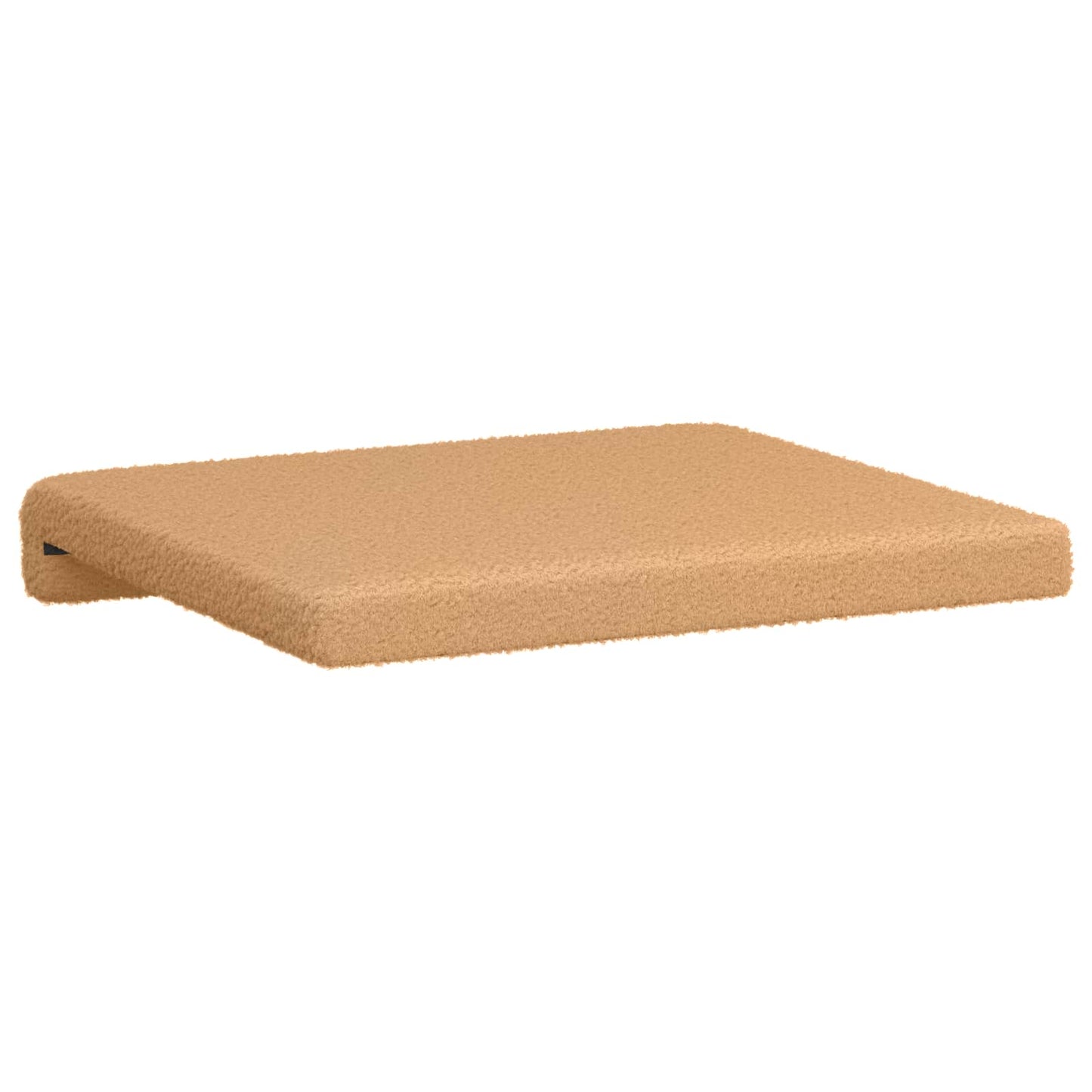 Bankkussen 2 pcs Sherpa Stof Beige Diepte 35 cm