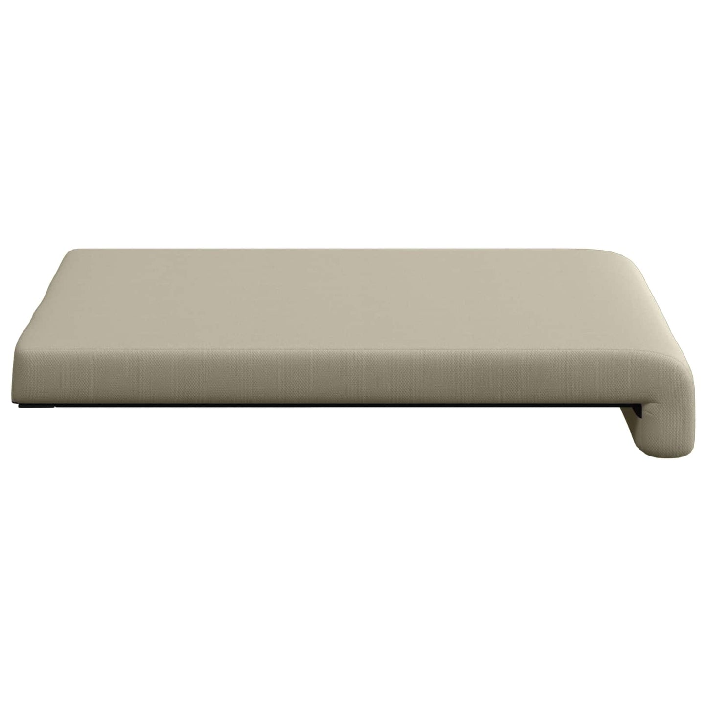 Bankkussen 2 pcs Textured Velvet Zand Diepte 35 cm