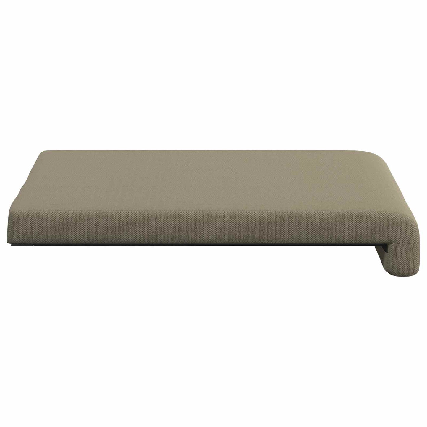 Bankkussen 2 pcs Textured Velvet Kaki Diepte 35 cm