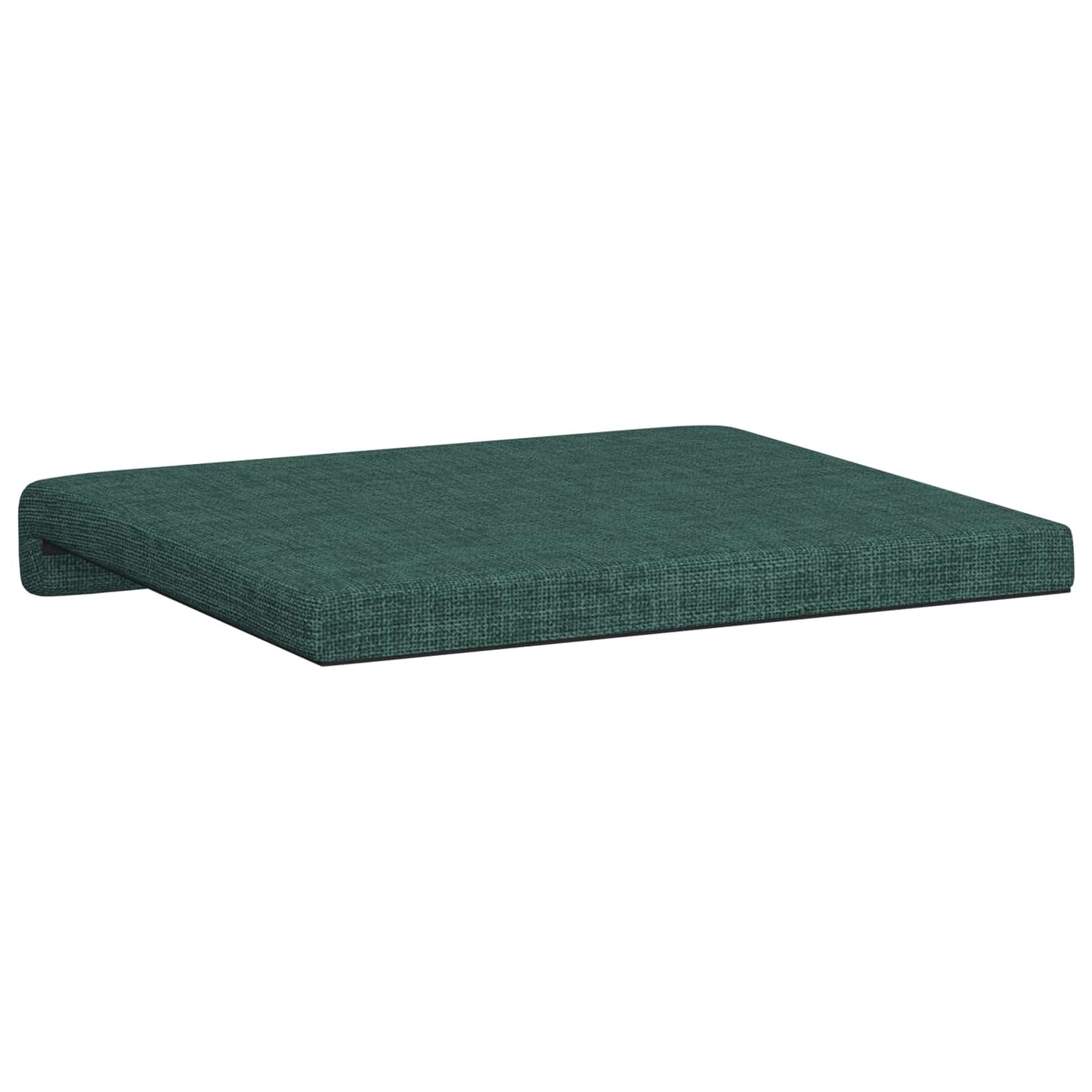 Bankkussen 4 pcs Stof Donkergroen Diepte 35 cm