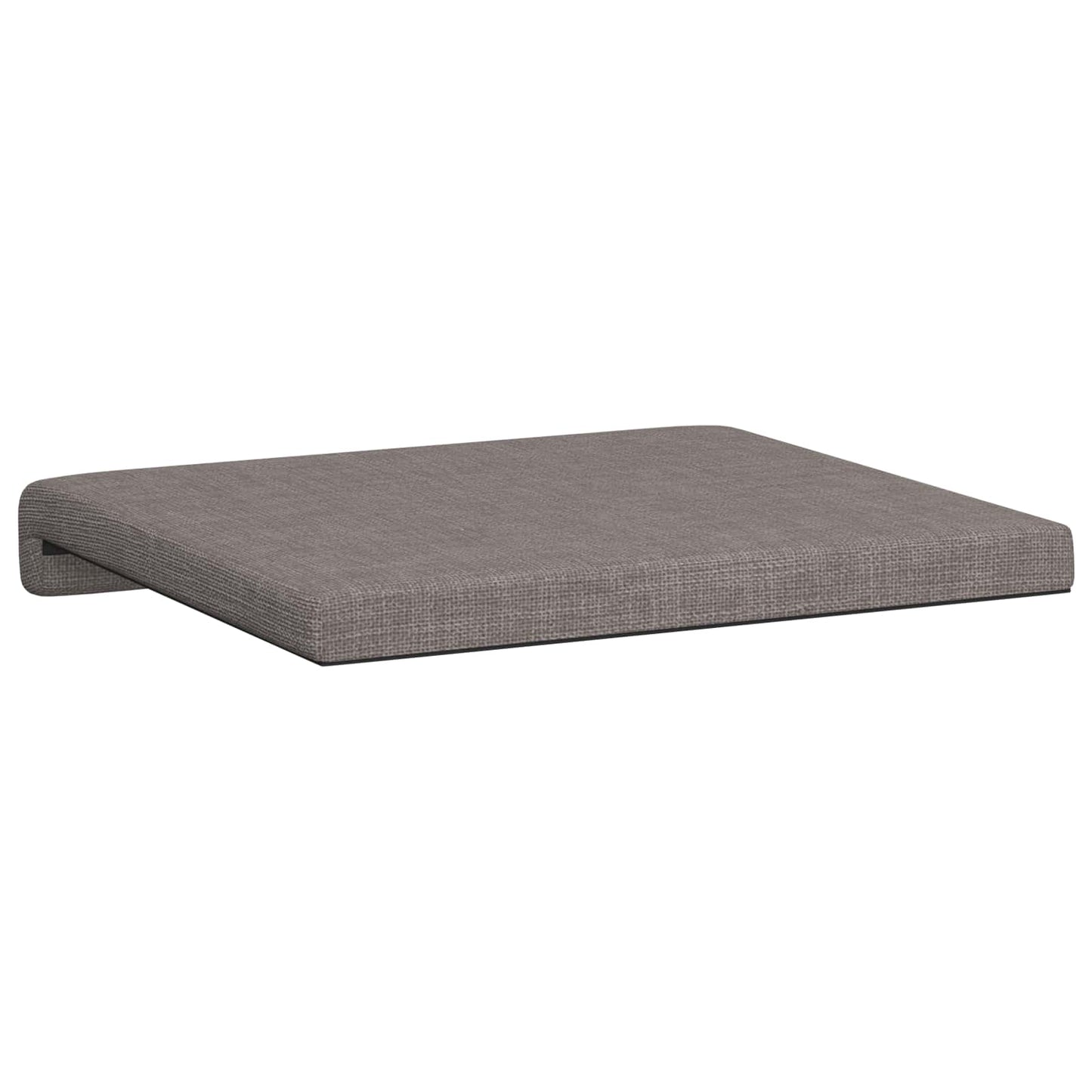 Bankkussen 4 pcs Stof Taupe Diepte 35 cm