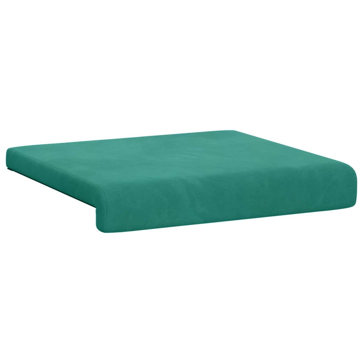 Bankkussen 4 pcs fluweel Turquoise Diepte 35 cm