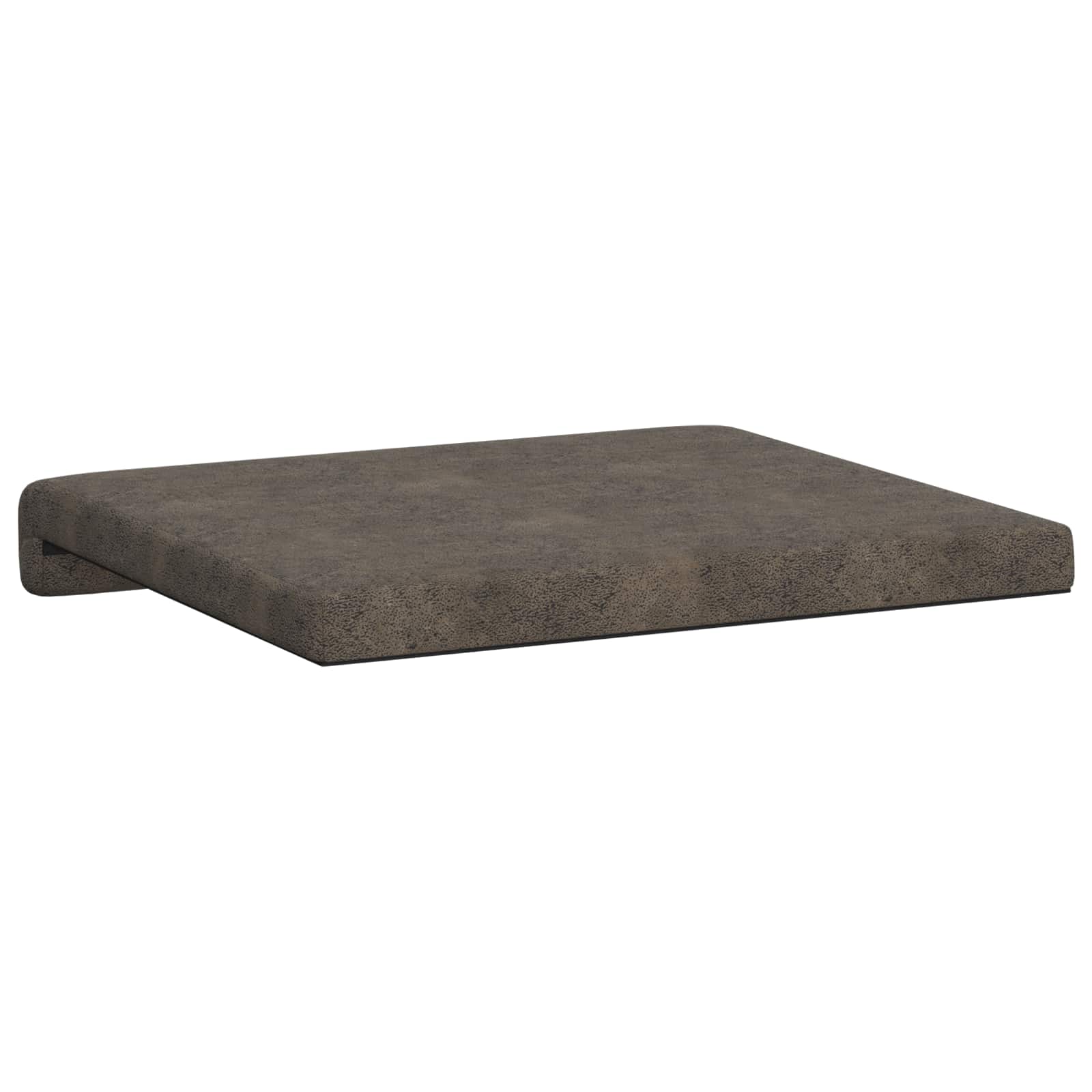Bankkussen 4 pcs Faux Suède Stof Donkergrijs Diepte 35 cm is nu te koop bij PeponiXL, paradijselijk wonen!
